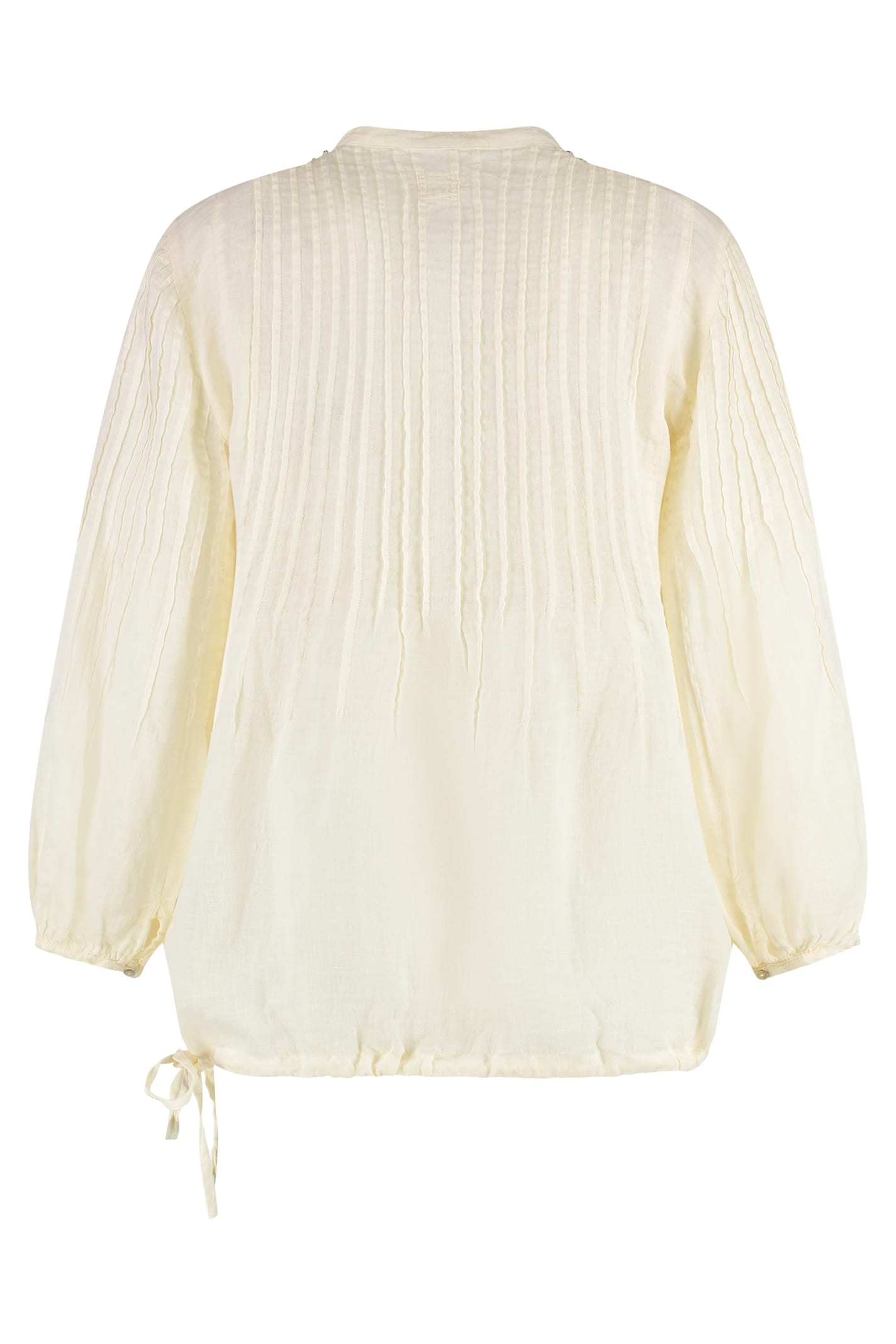 120% LINO LINEN BLOUSE