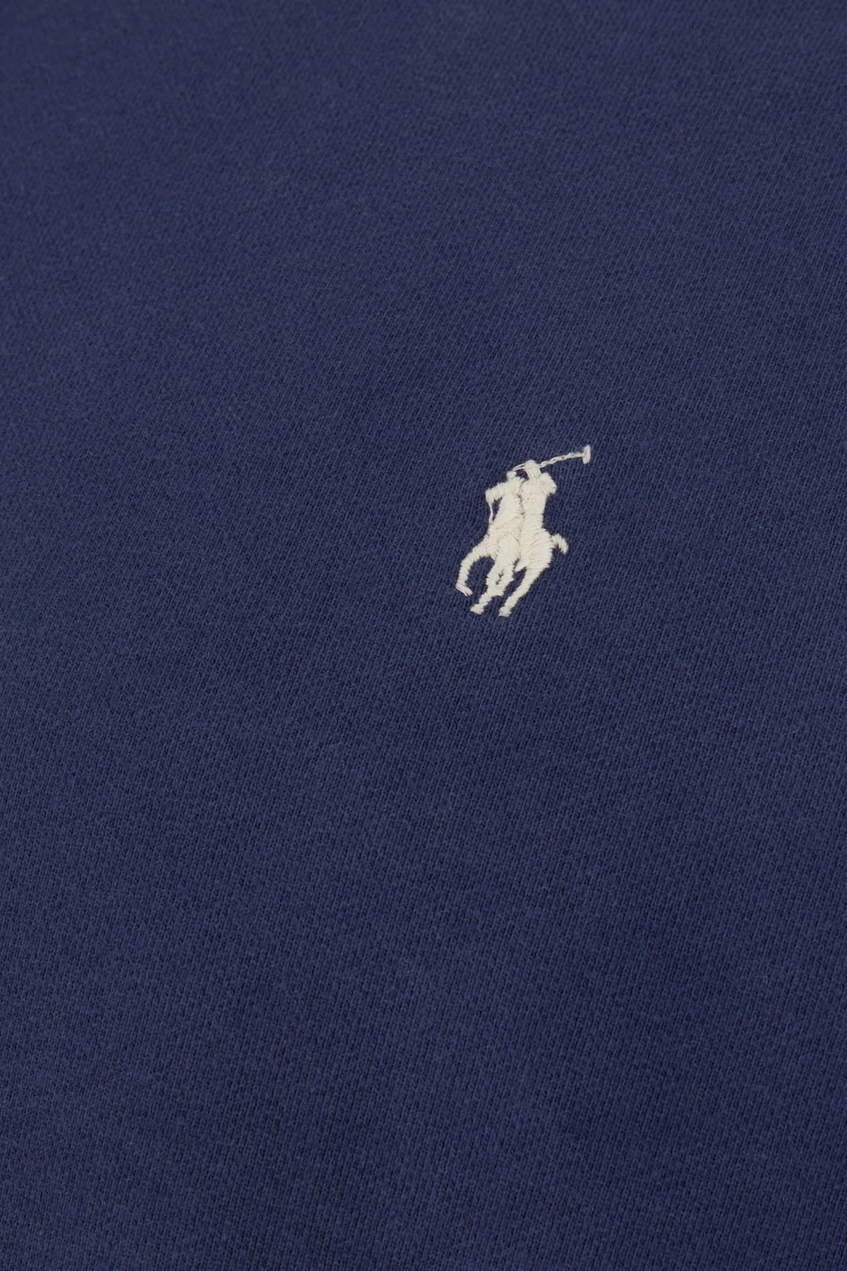 Shop Polo Ralph Lauren Blue Cotton Sweatshirt In Navy