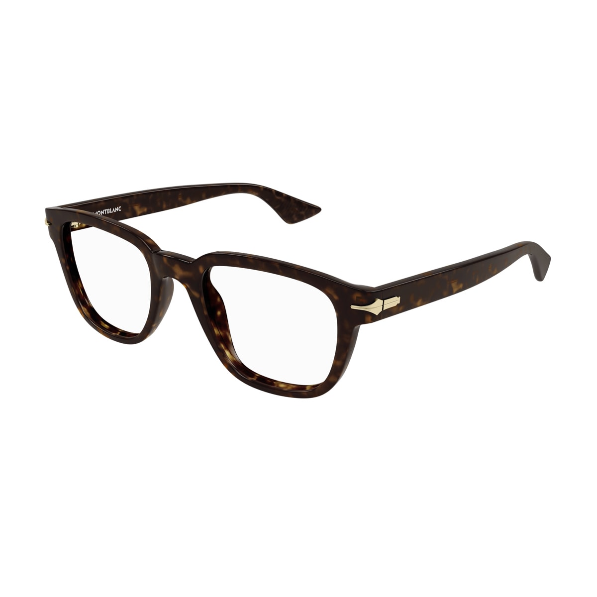 Shop Montblanc Mb0305o 002 Glasses In Marrone