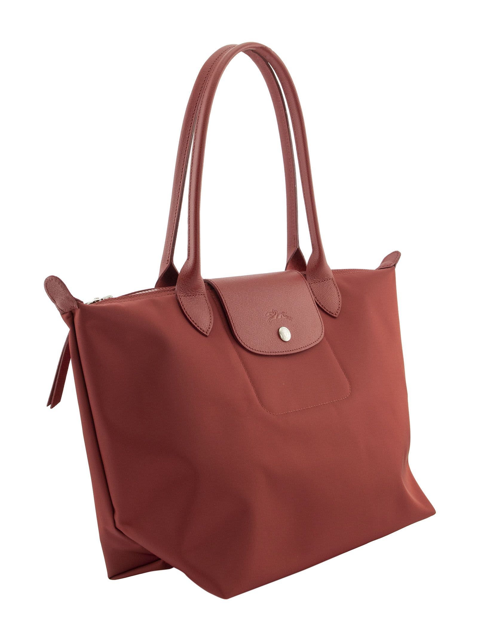 Longchamp opera red best sale