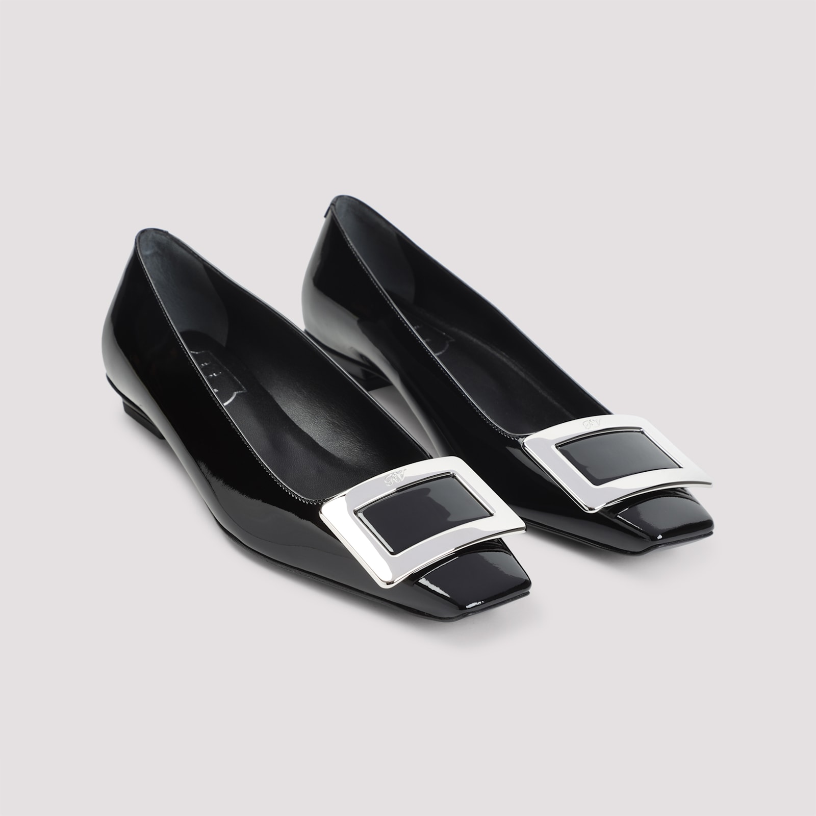 Roger Vivier Women Belle Vivier Patent Leather Ballets In Multi