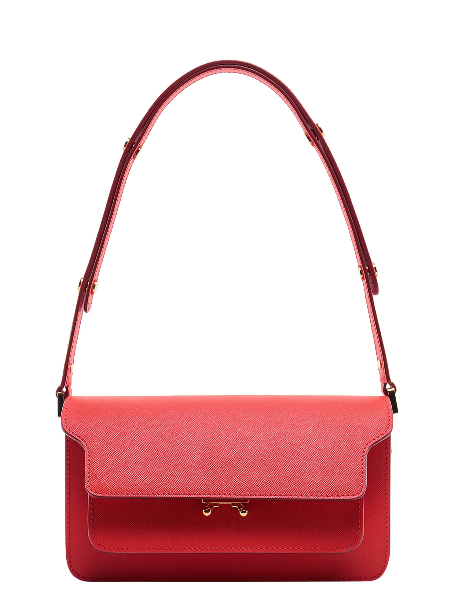 Marni trunk best sale bag red