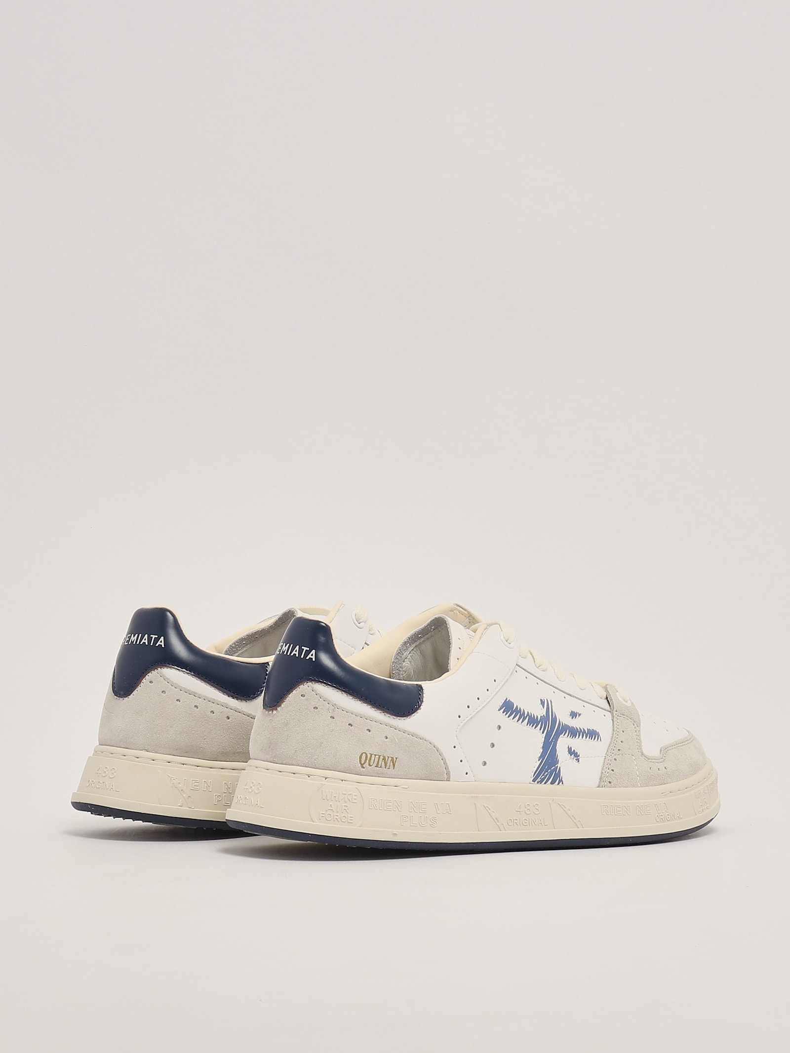 Shop Premiata Sneakers Sneaker In Bianco