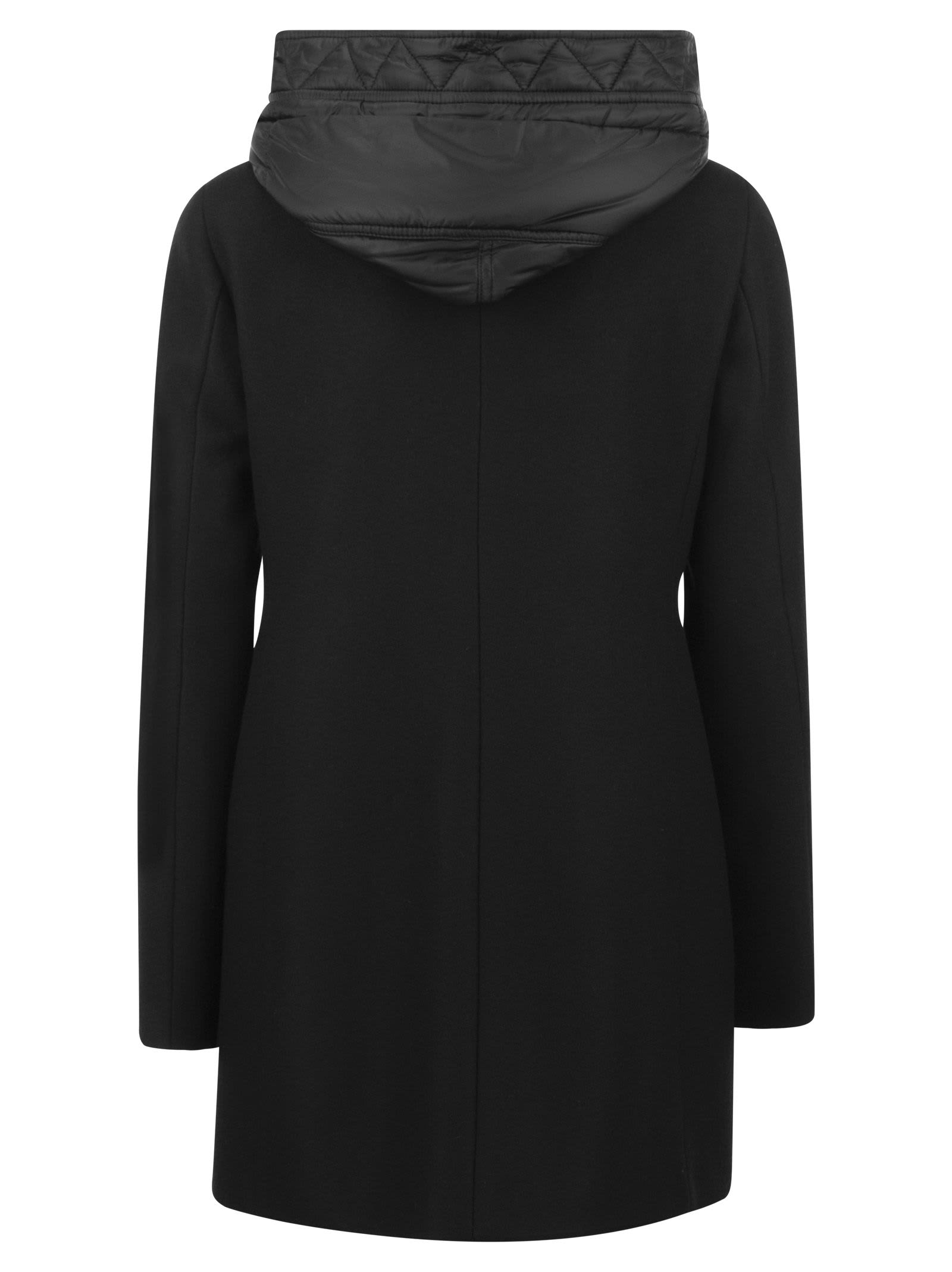 Shop Fay Toggle Coat In Black