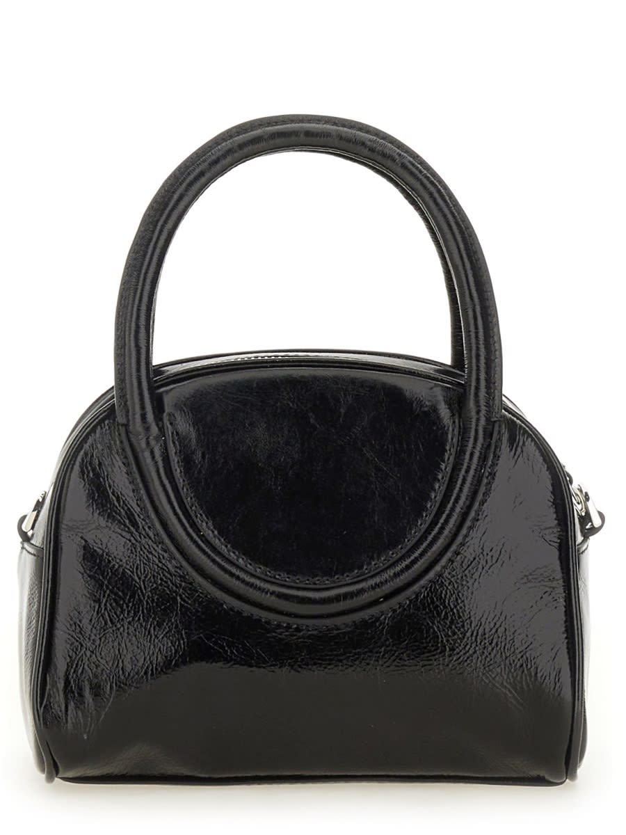 Staud Mini Bowler Maude Bag In Black