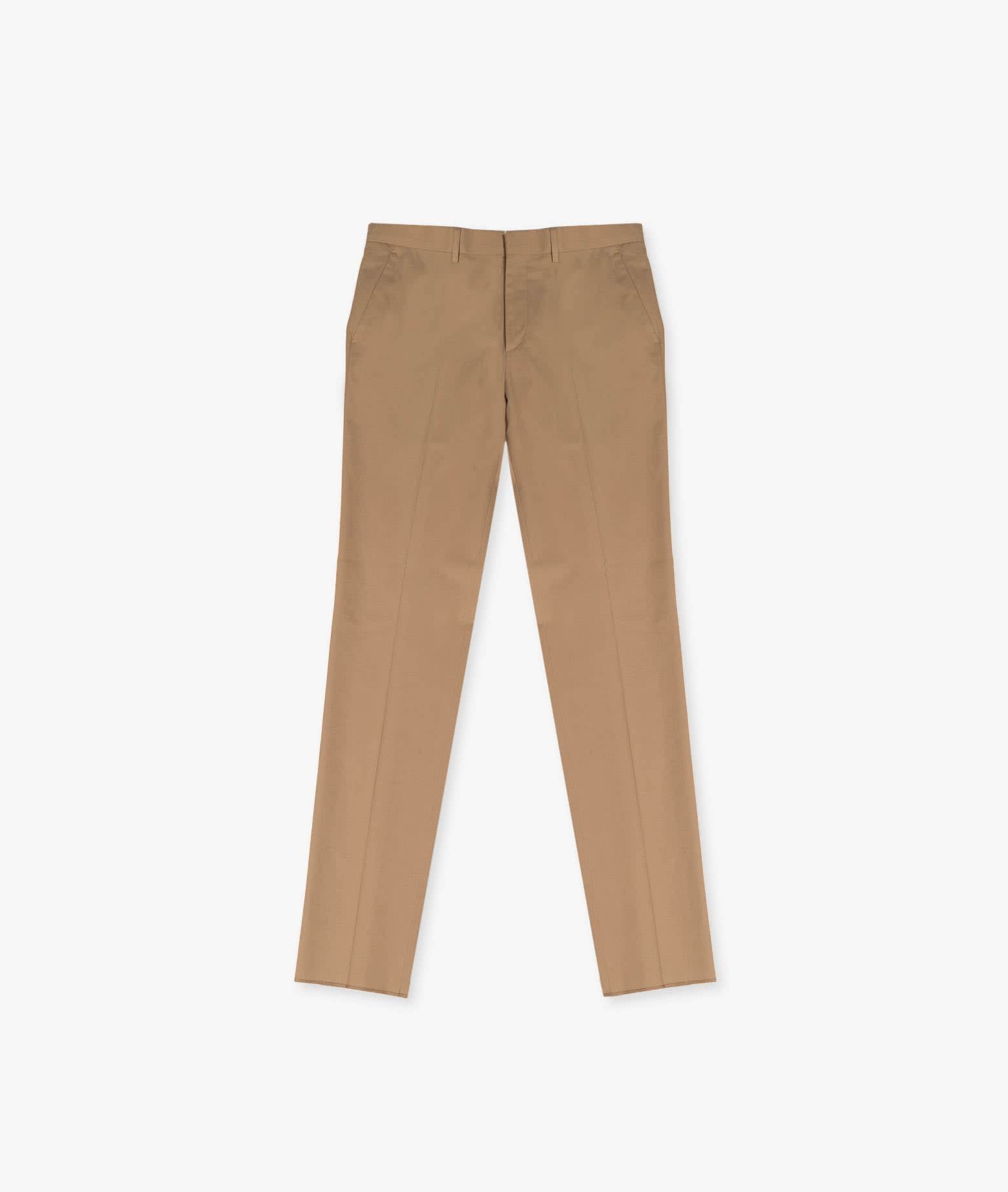 Shop Larusmiani Chino Trousers Pants In Beige