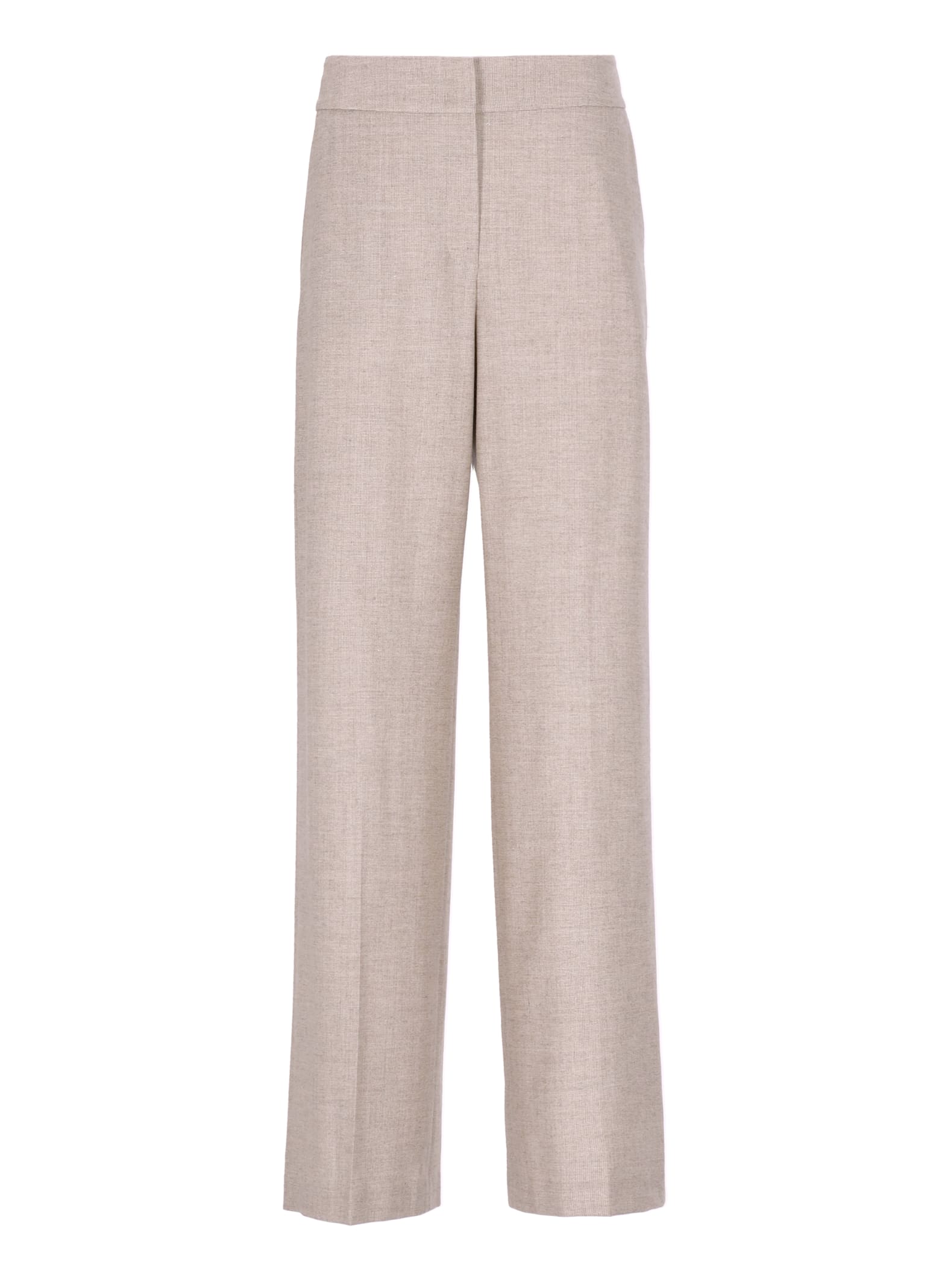 Peserico Wool Pants In Neutral