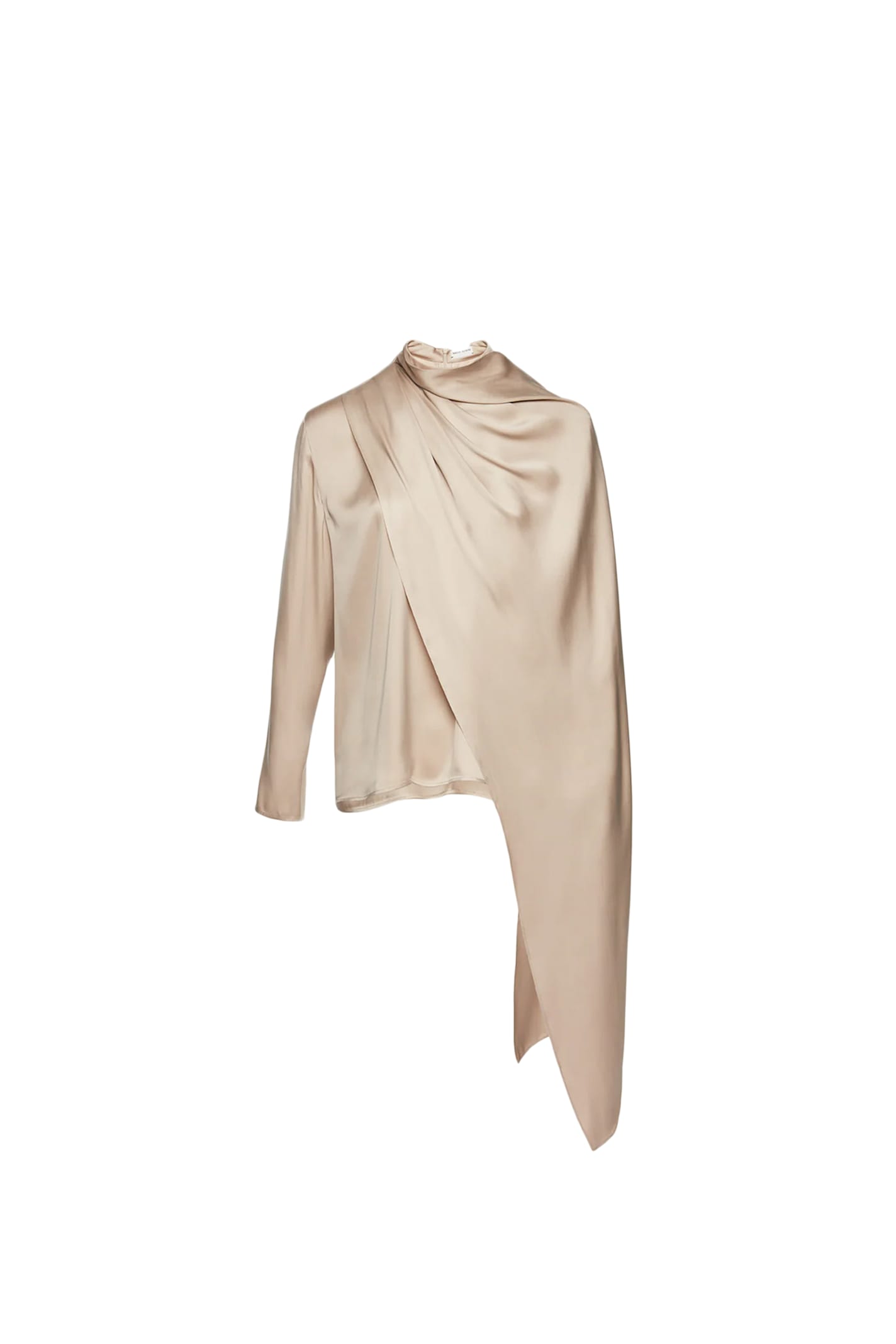 Shop Magda Butrym Top In Beige