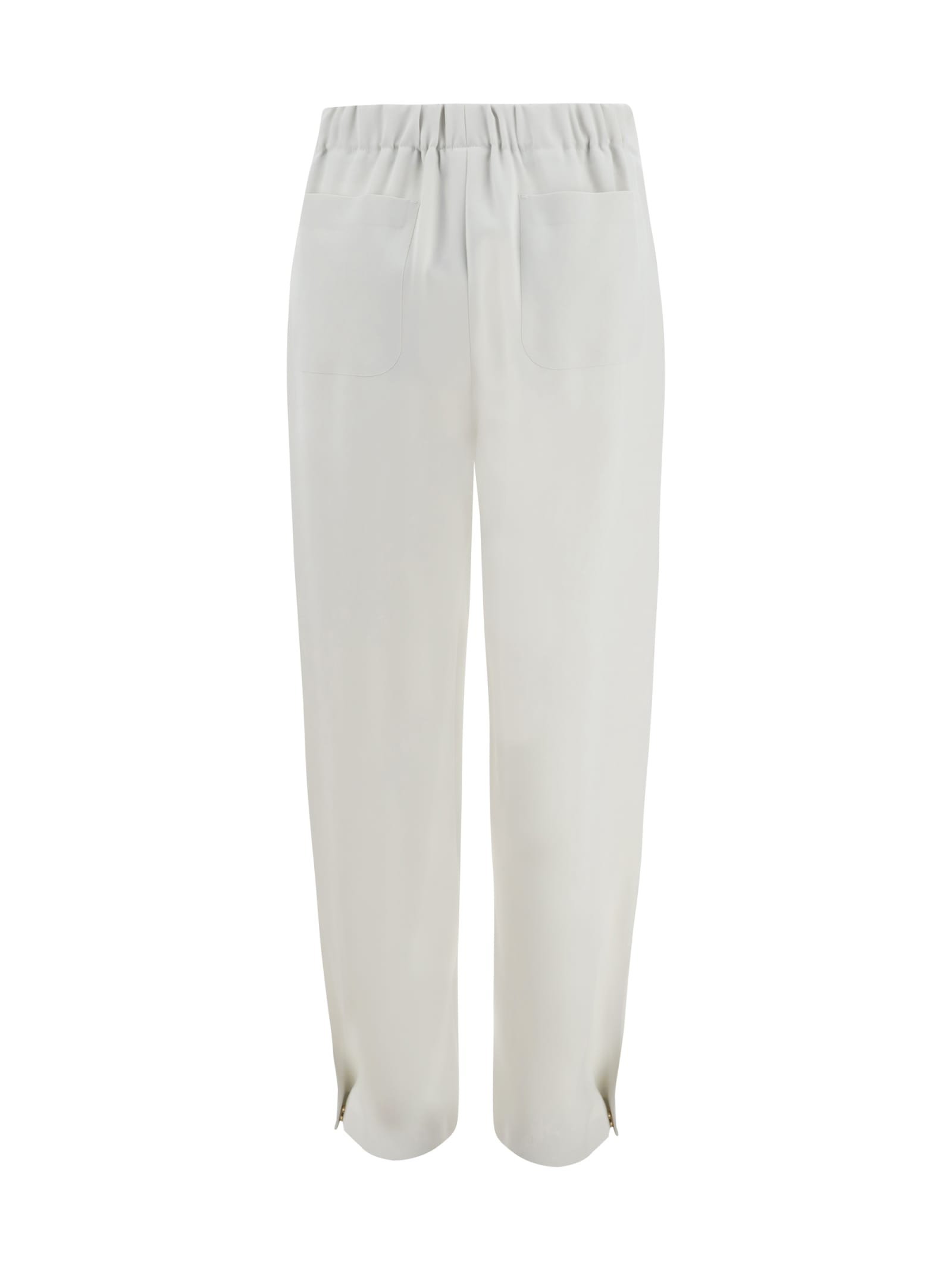 Shop Giorgio Armani Pants In White