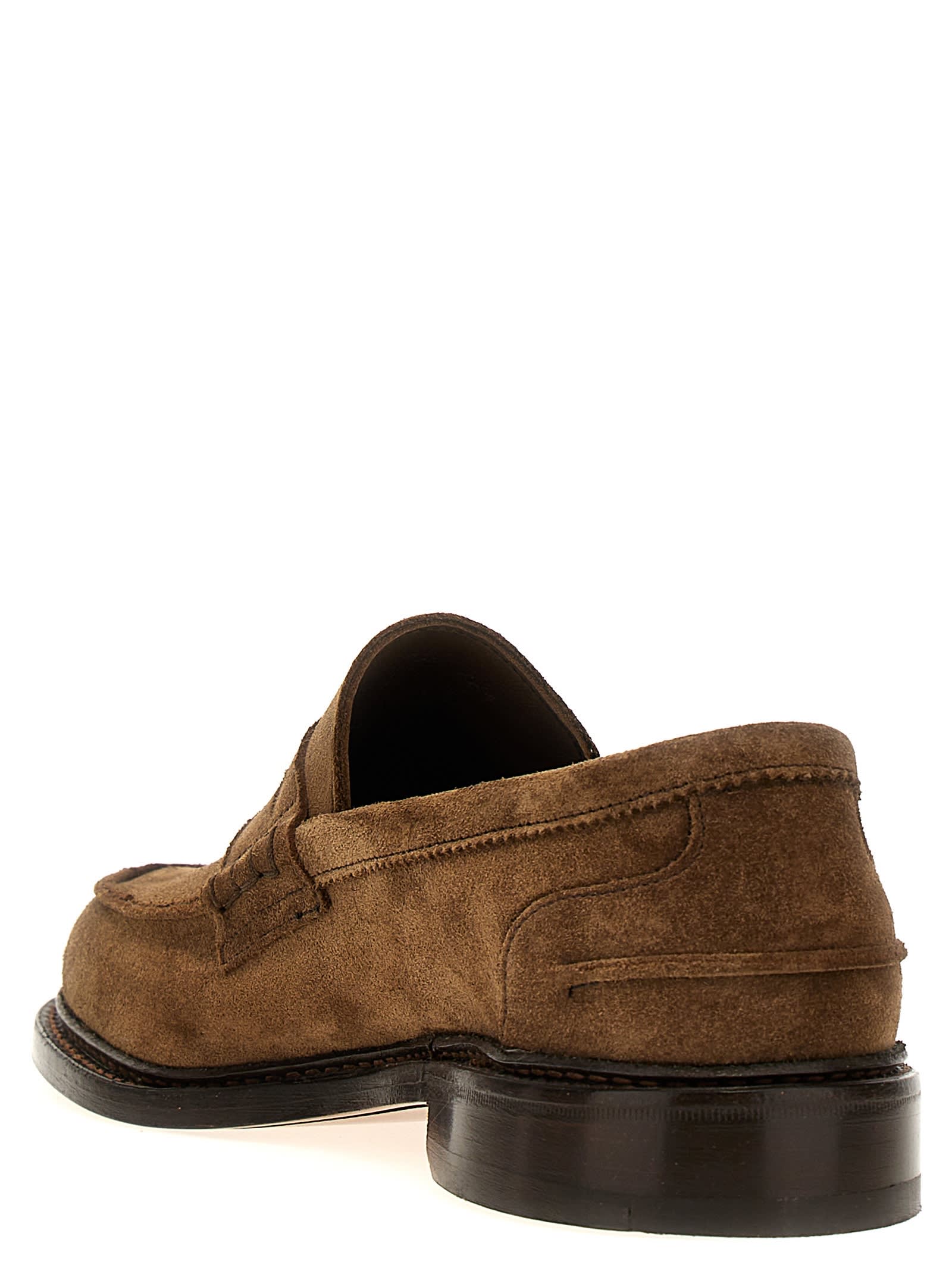 Shop Tricker's College Loafers In Brown