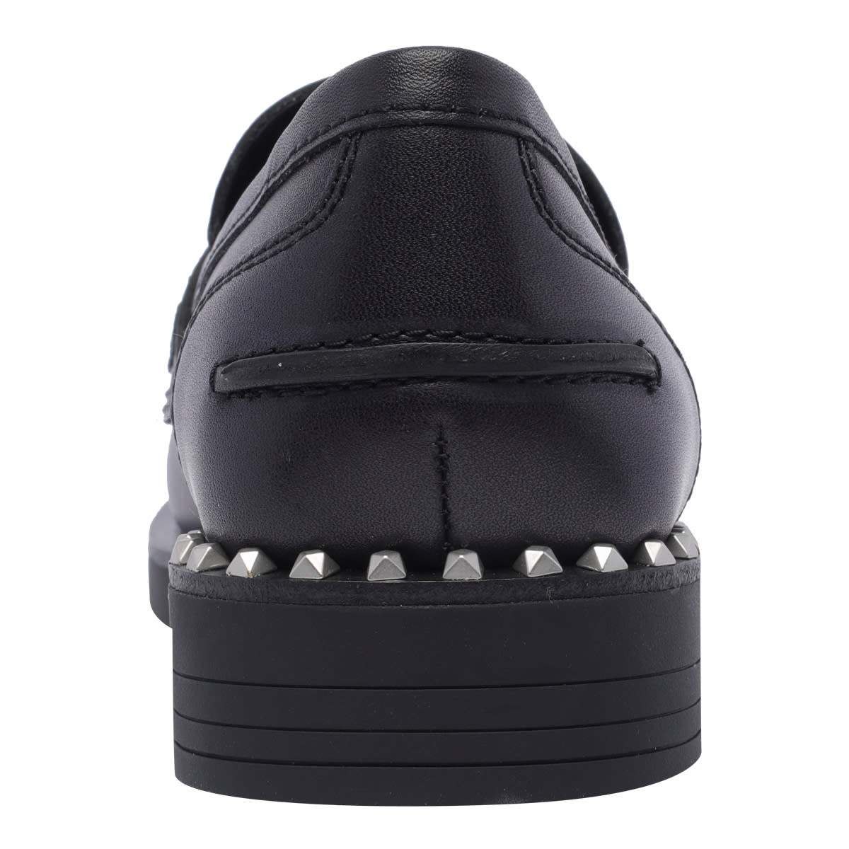 Shop Ash Winona Loafers In Black