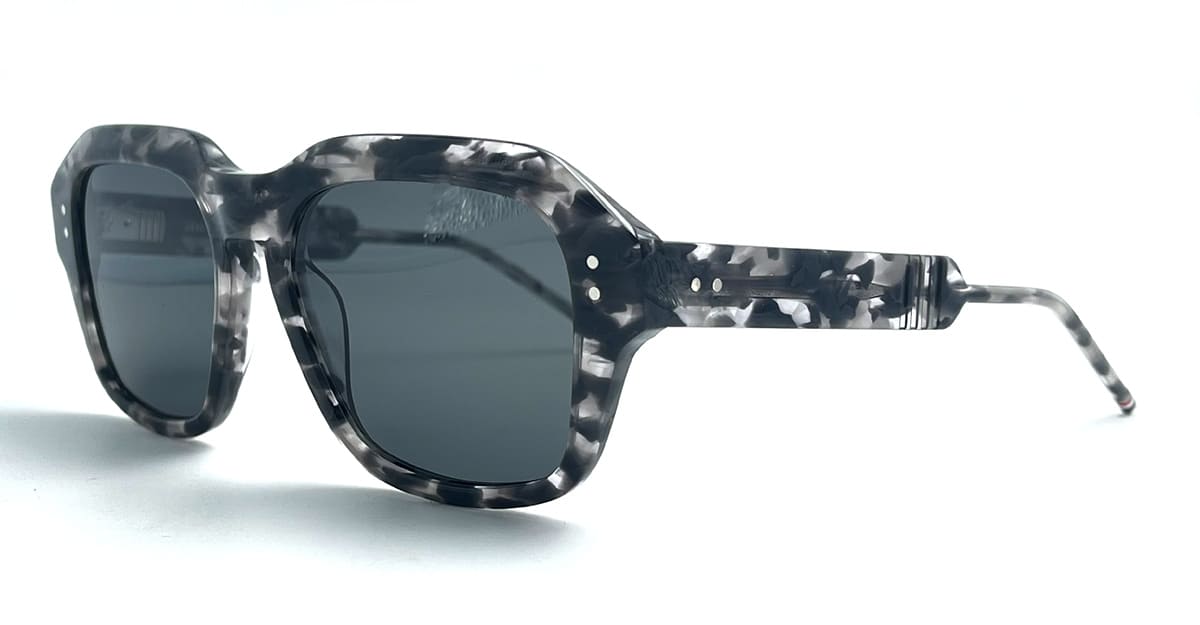 Thom Browne Square - Dark Grey Sunglasses In Grey