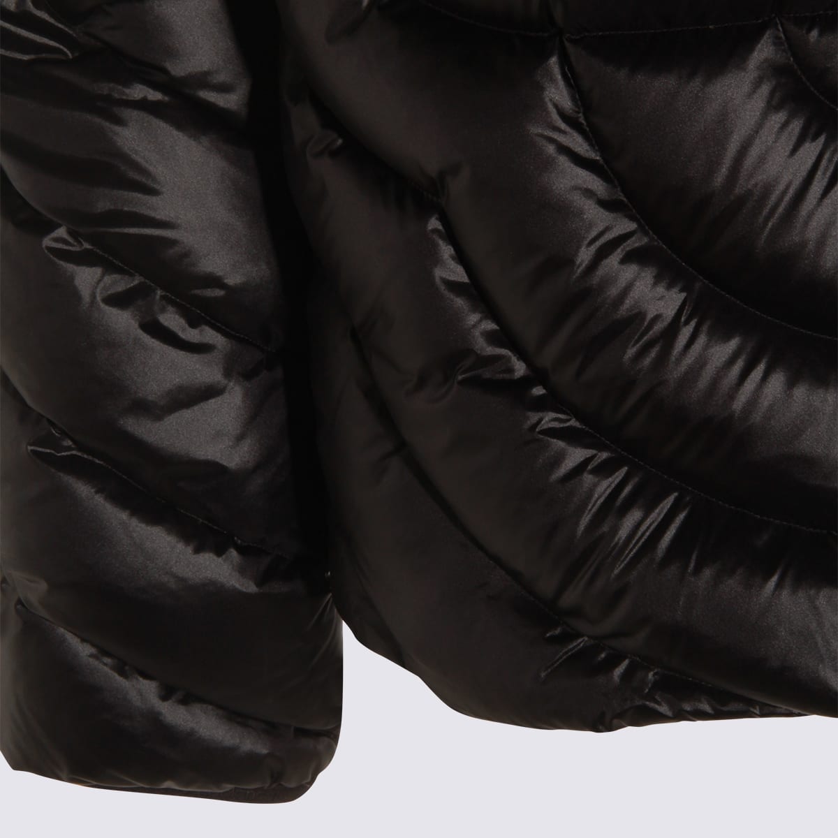 Casablanca Monogram Quilted Shell Jacket In Black