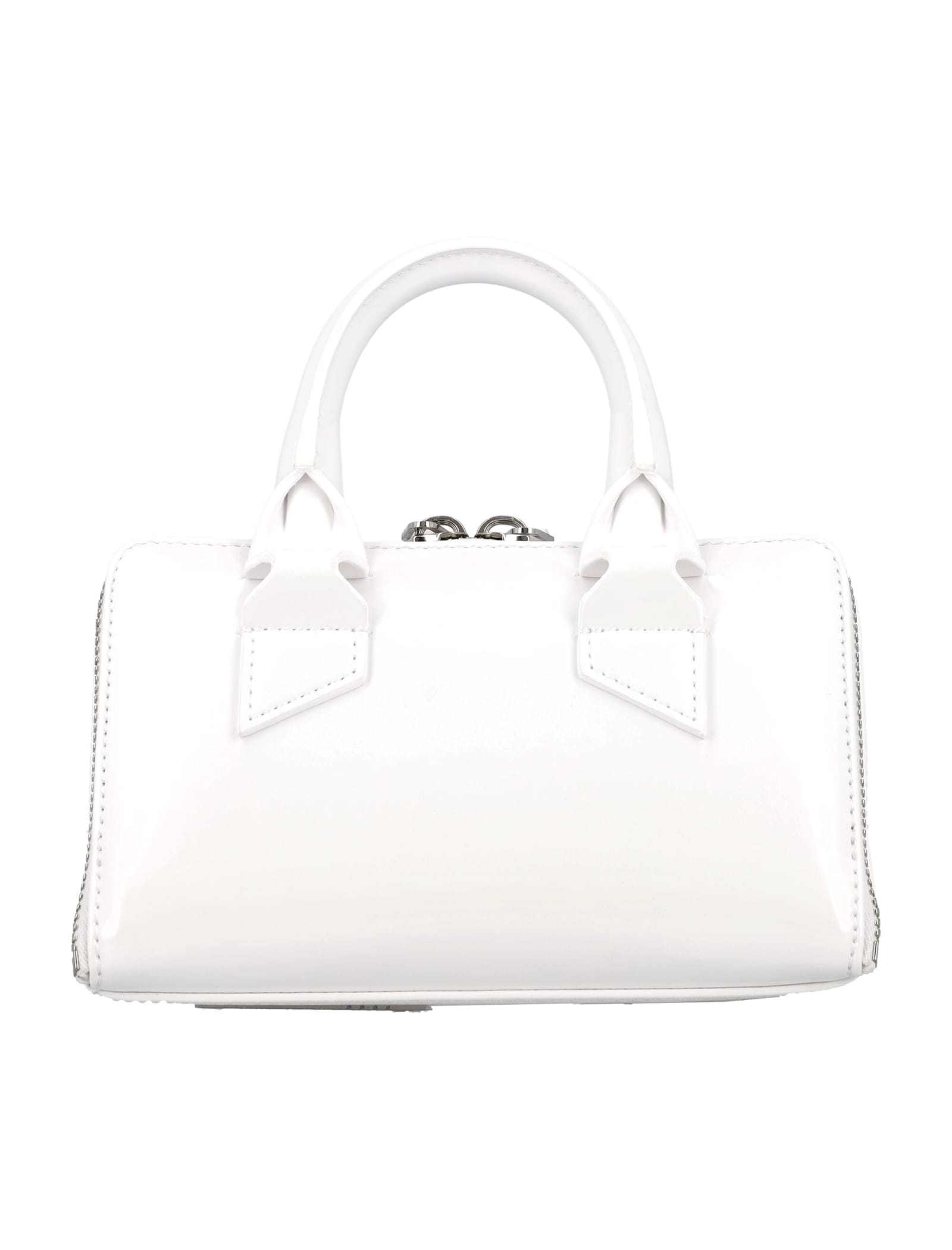 Shop Attico Friday Small Bag In White