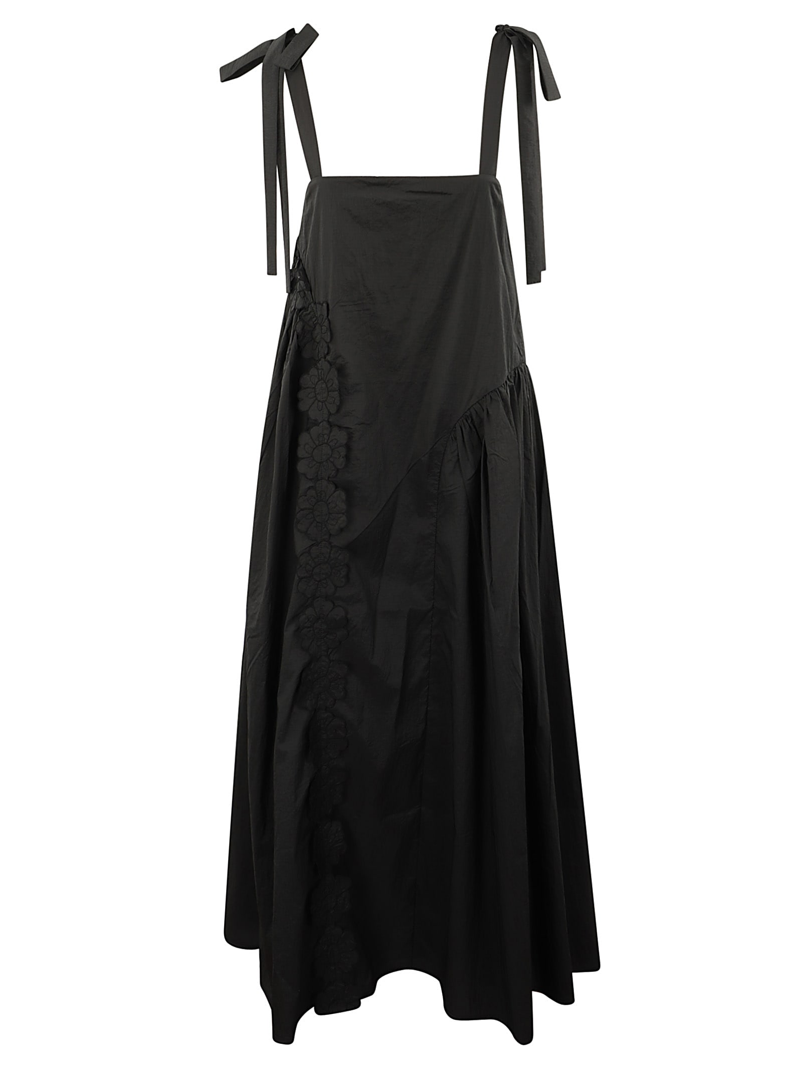 Shop Cecilie Bahnsen Oaklyn Dress Ripstop Black