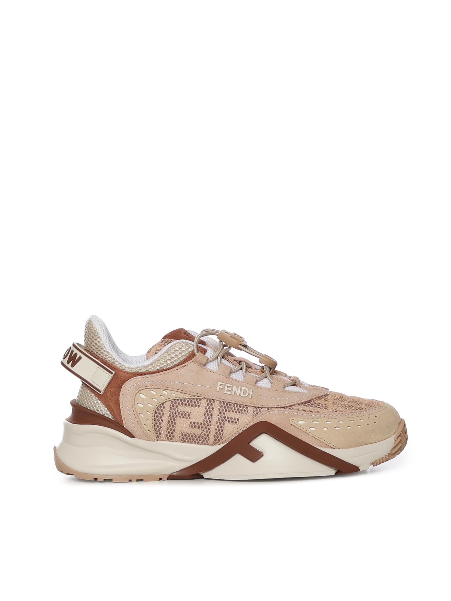 Fendi Flow Sneakers In Pink