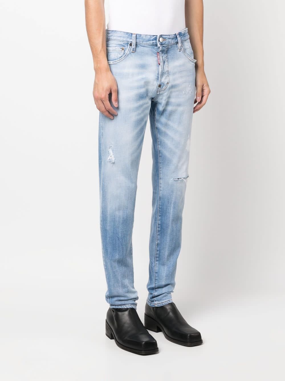 Shop Dsquared2 Cool Guy Jeans In Blue