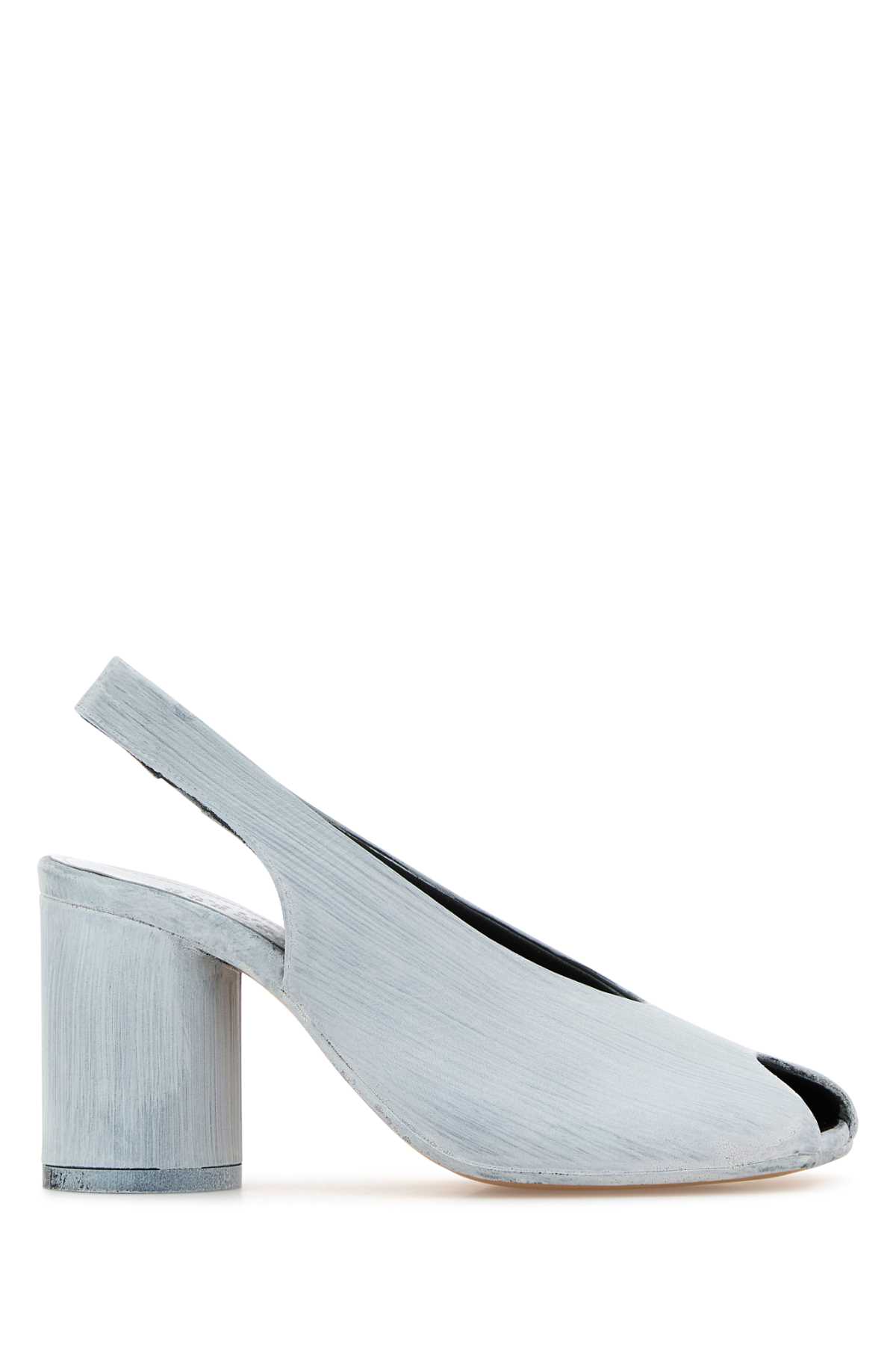 MM6 MAISON MARGIELA WHITE LEATHER PUMPS 