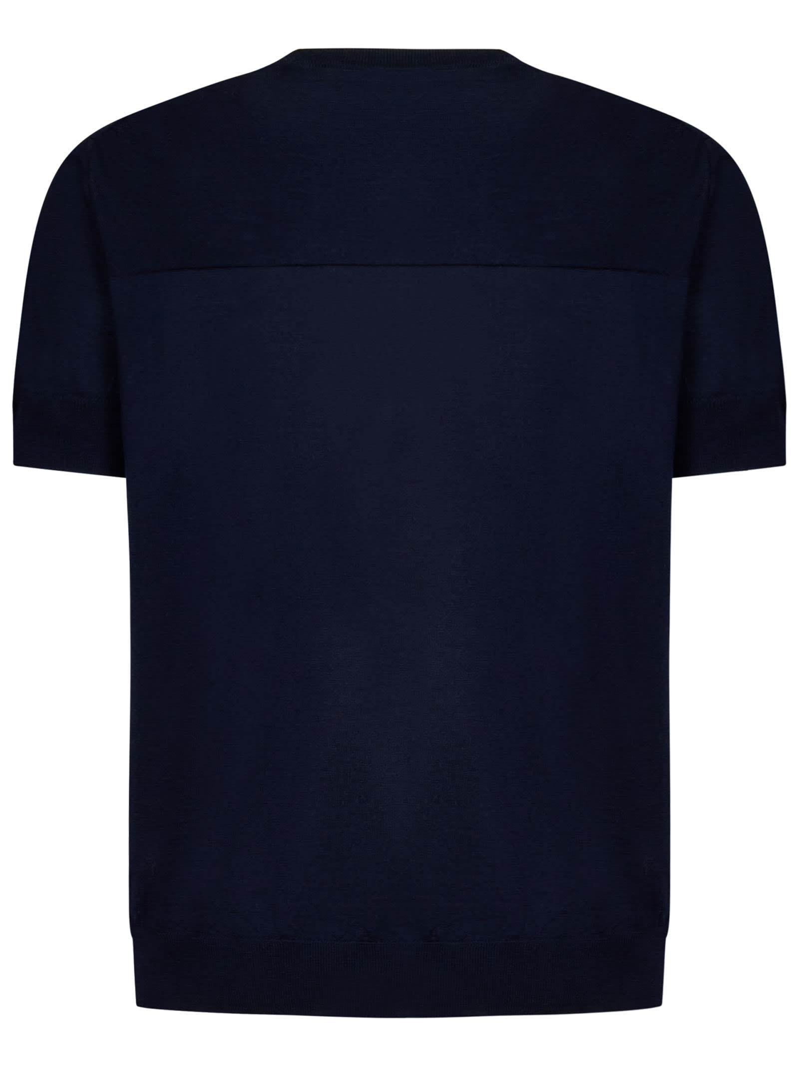 Shop Jil Sander Sweater In Blu Navy