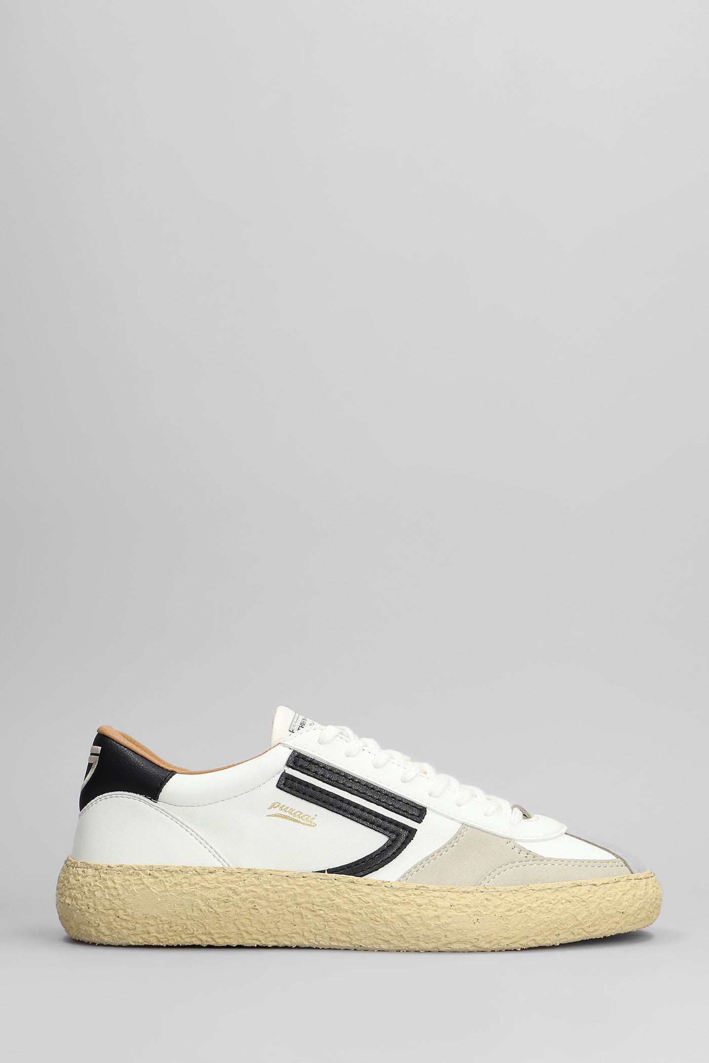 Pitch Sneakers In White Leather