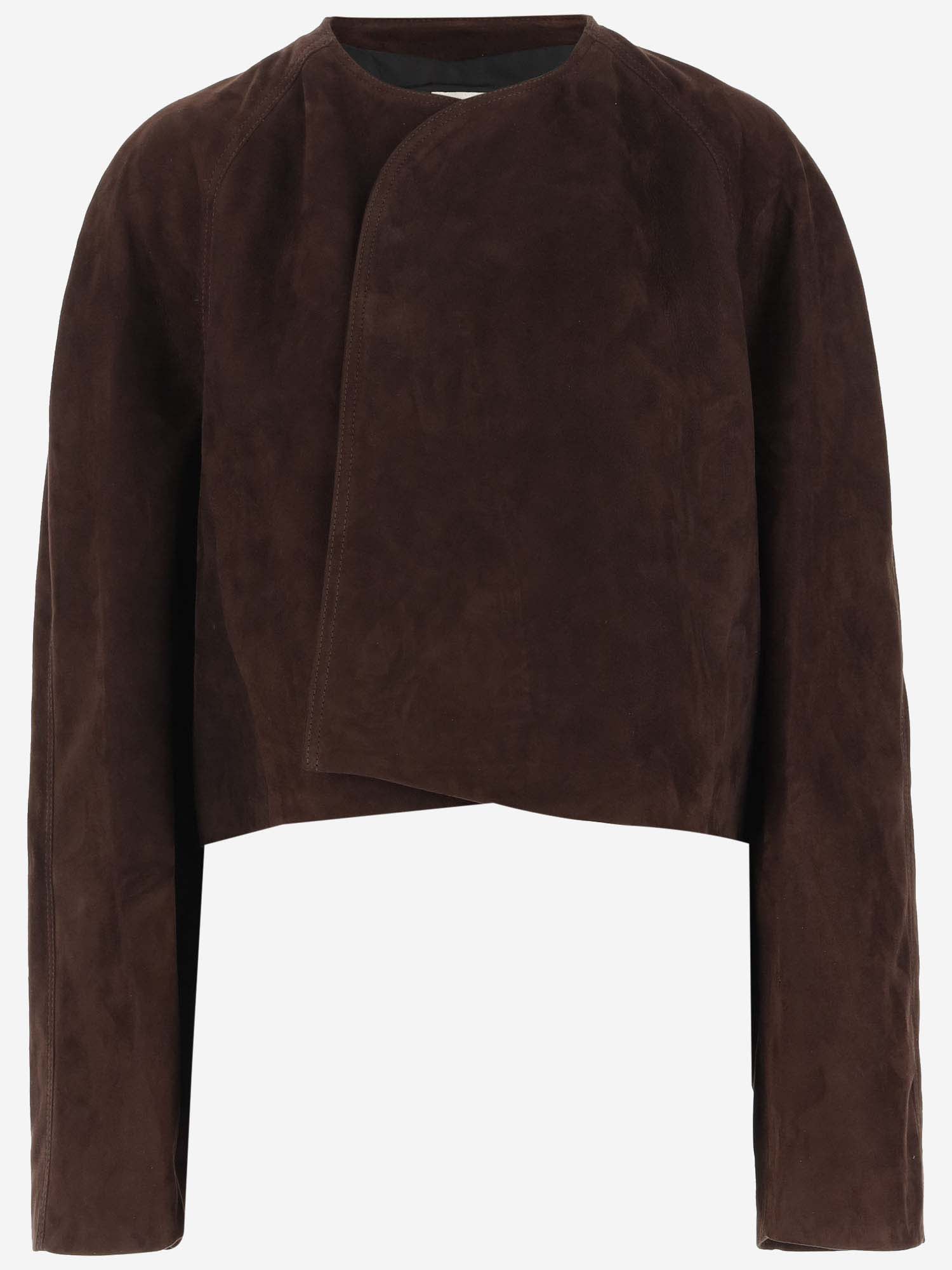 KHAITE GAROTHY SUEDE JACKET 