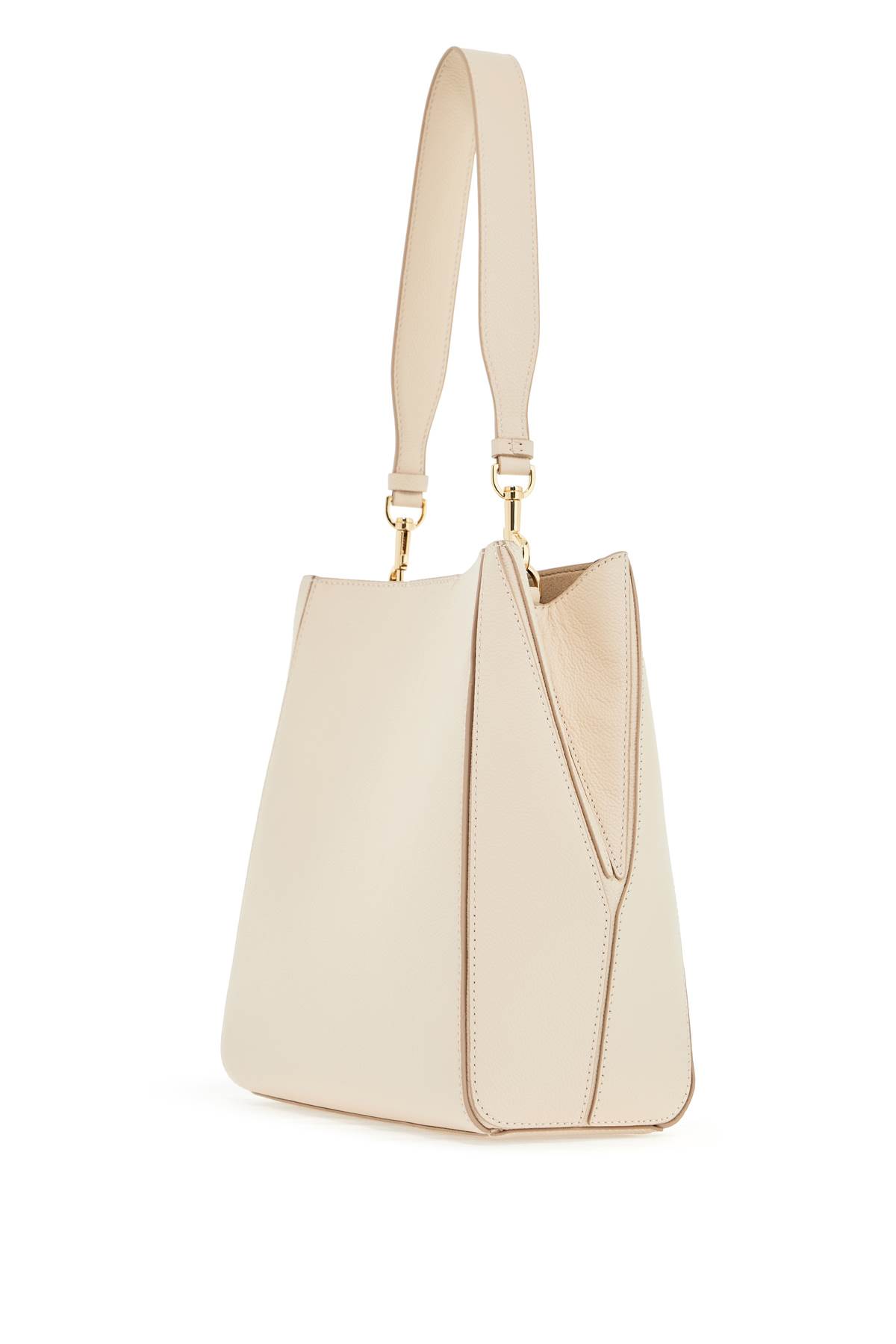 Shop Tory Burch Mcgraw Bucket Bag In Brie