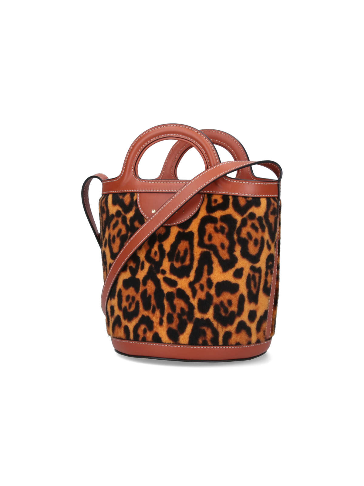 Shop Marni Tropicalia Small Bucket Bag In Multicolor