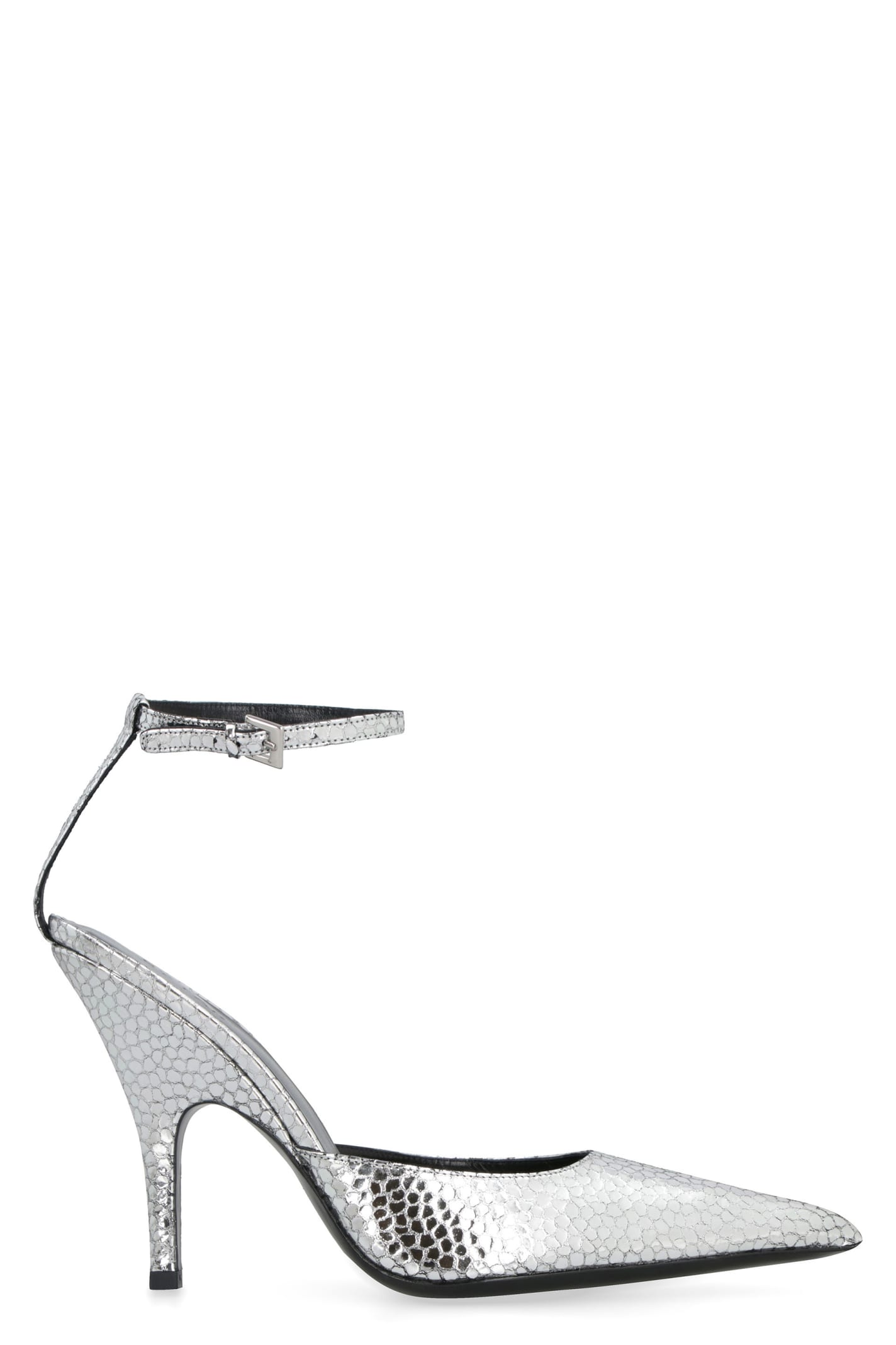 By Far Eliza Pump In Silver