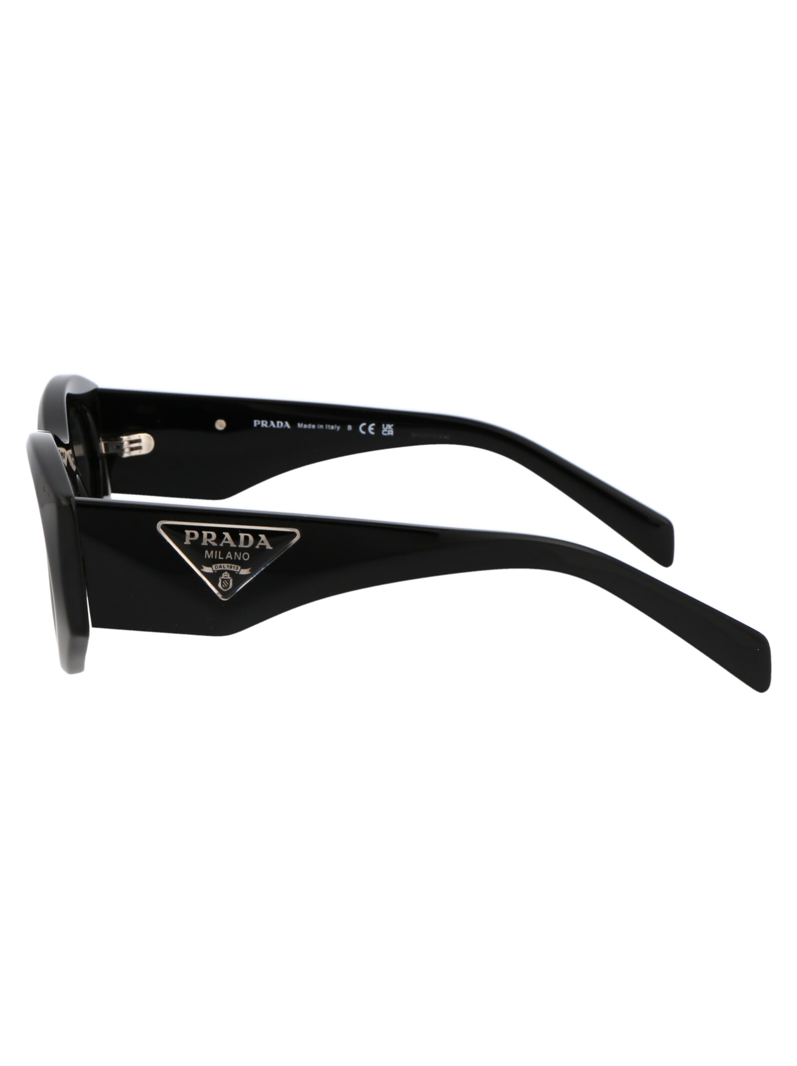 Shop Prada 0pr 20zs Sunglasses In 1ab5s0 Black