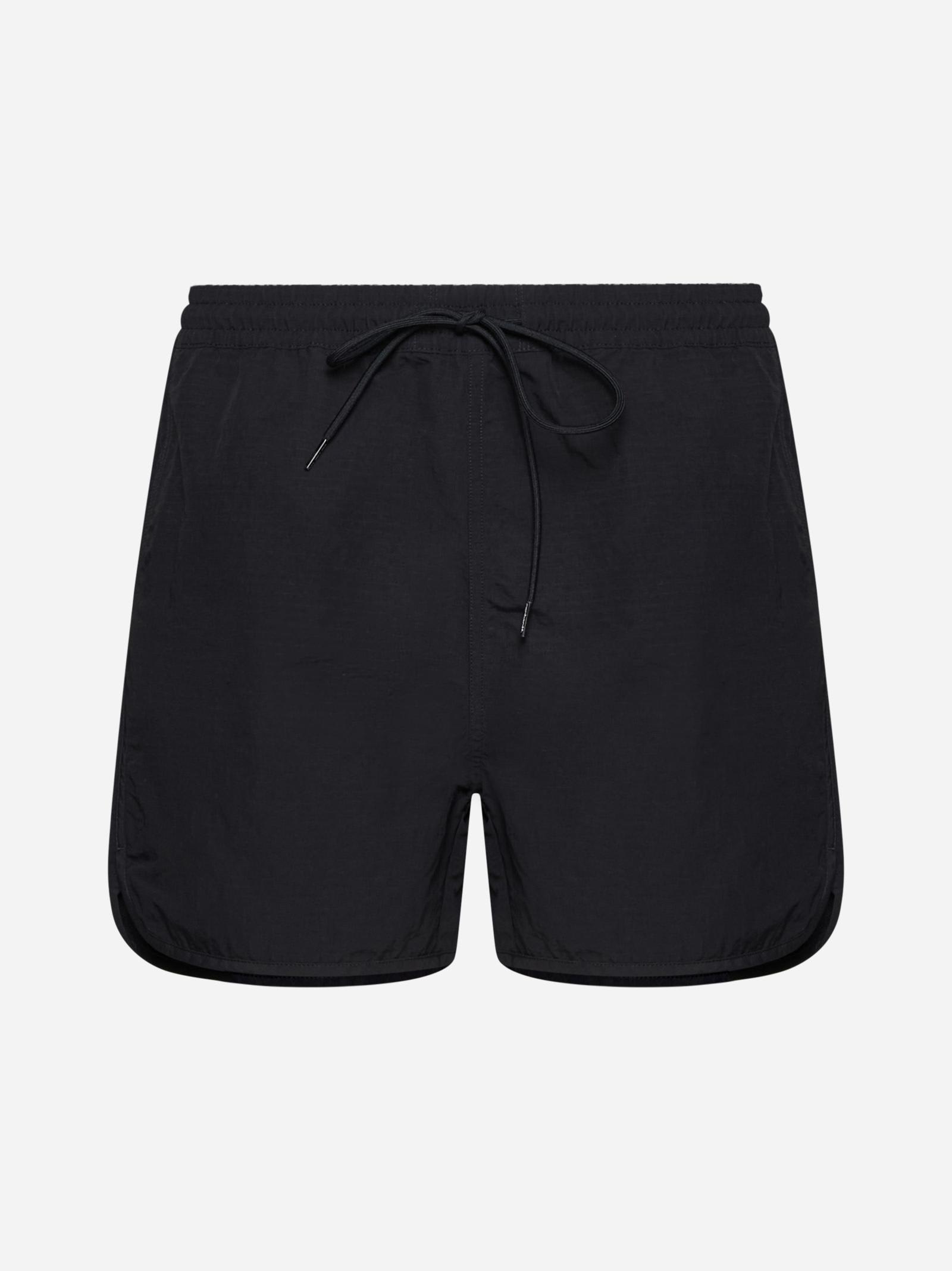 Shop Carhartt Rune Swim Shorts In Black