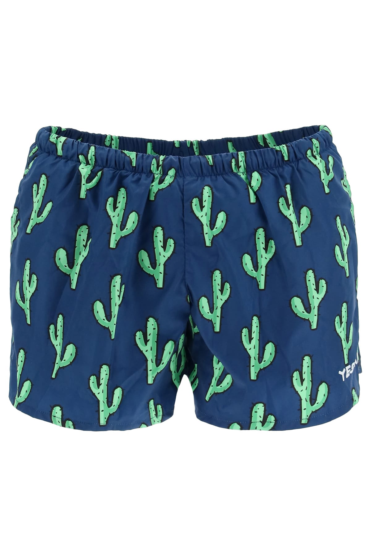 YES I AM Cactus Print Swim Shorts