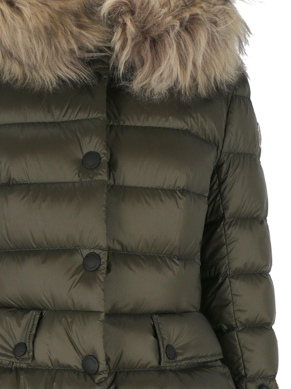 Shop Moncler Armoniques Down Jacket In Low White