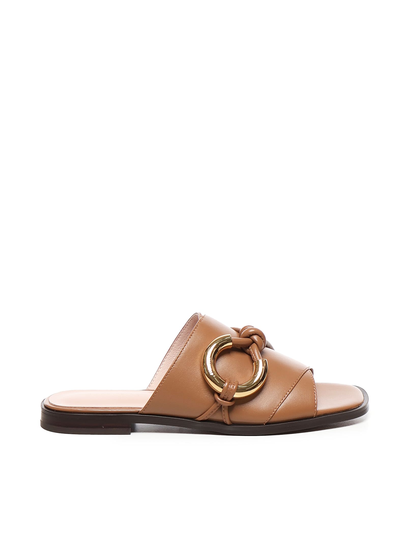 Carmy Smooth Flat Sandals