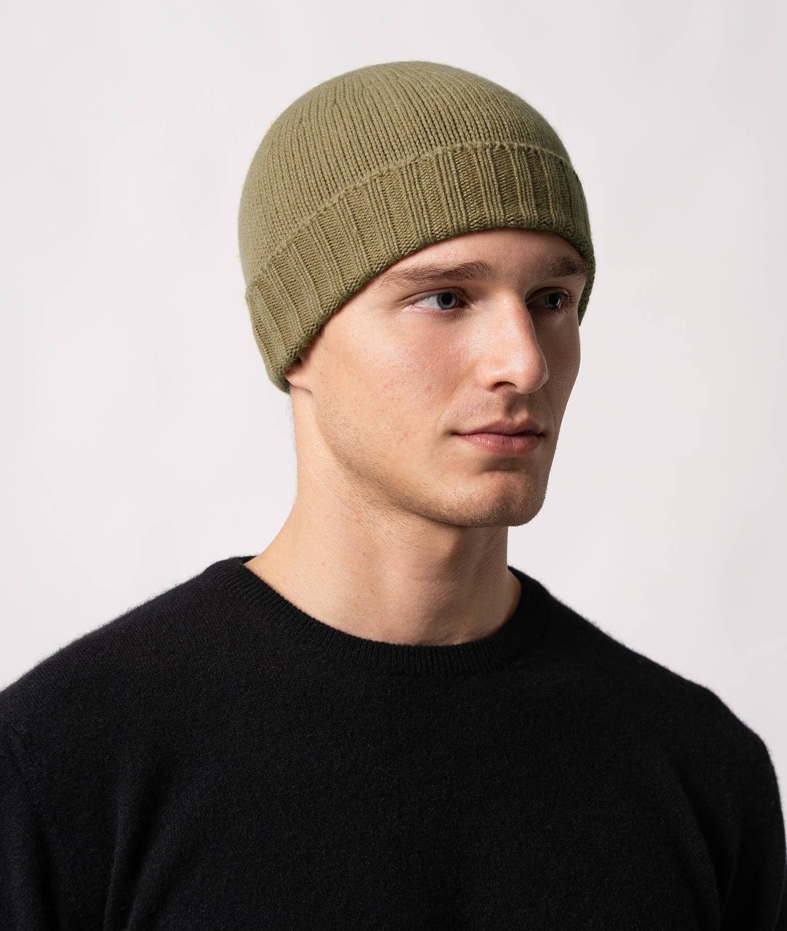 Larusmiani Beanie Mount Baker Hat In Beige