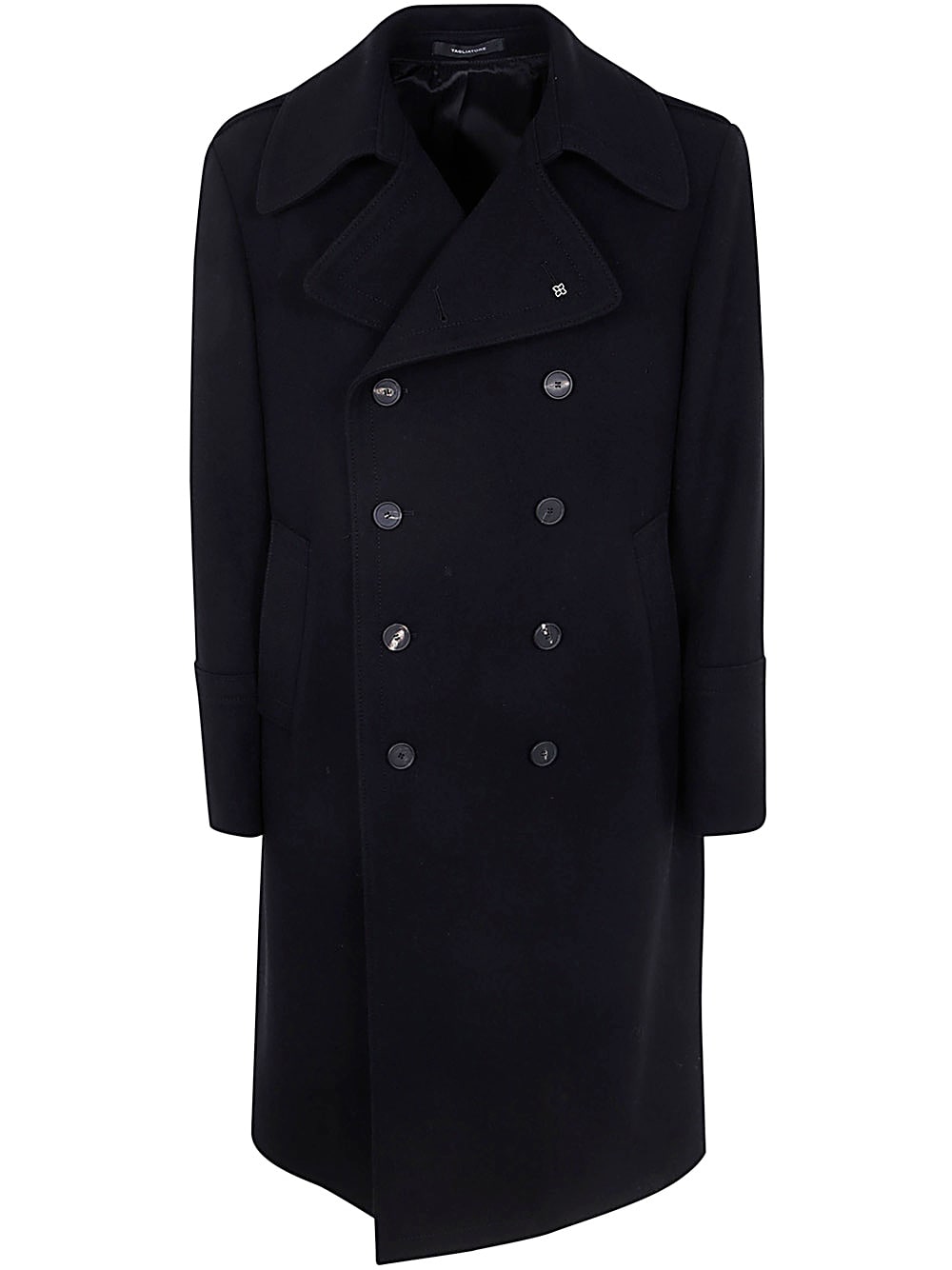 Shop Tagliatore Man Coat In Black