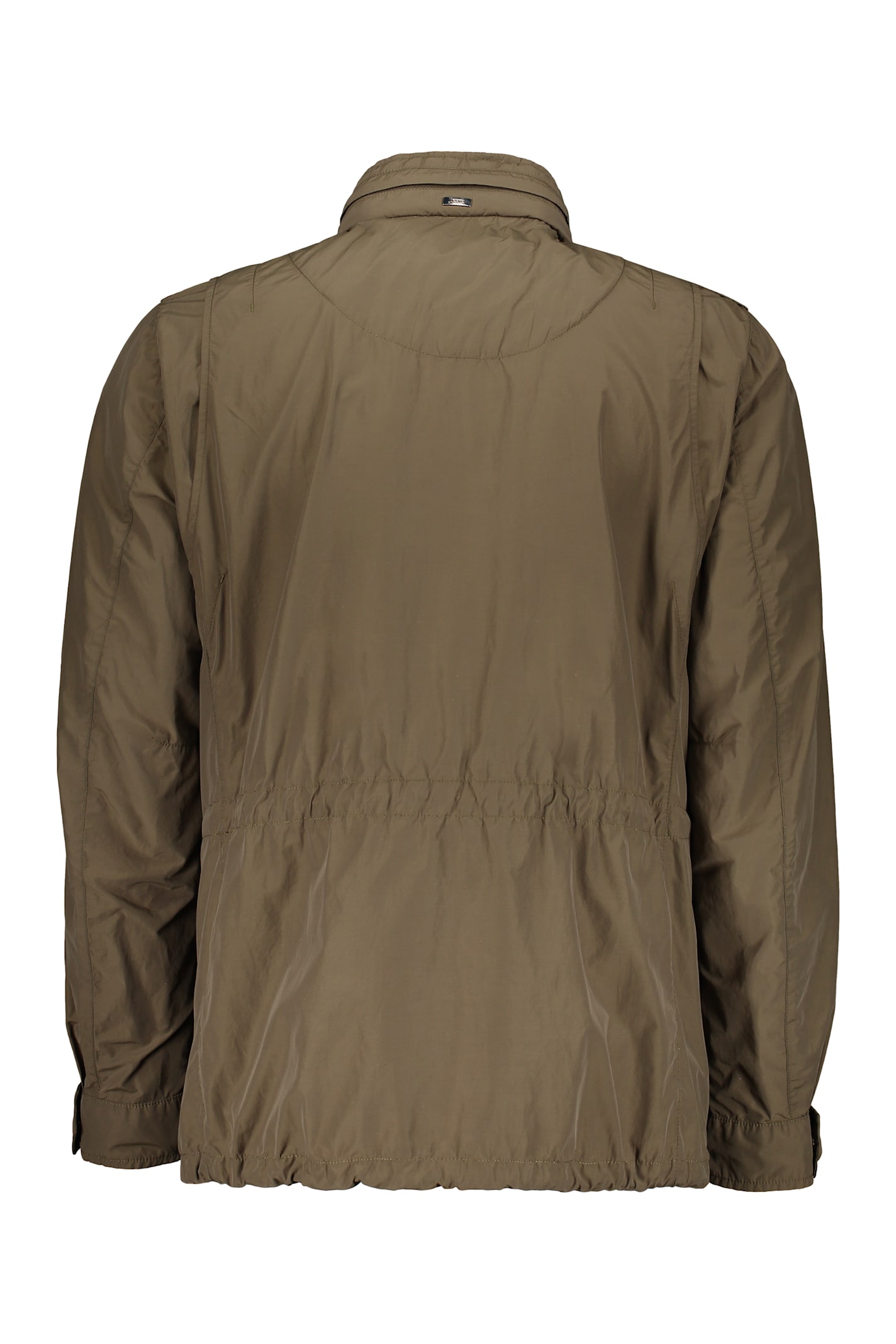 Herno Techno Fabric Jacket In Green