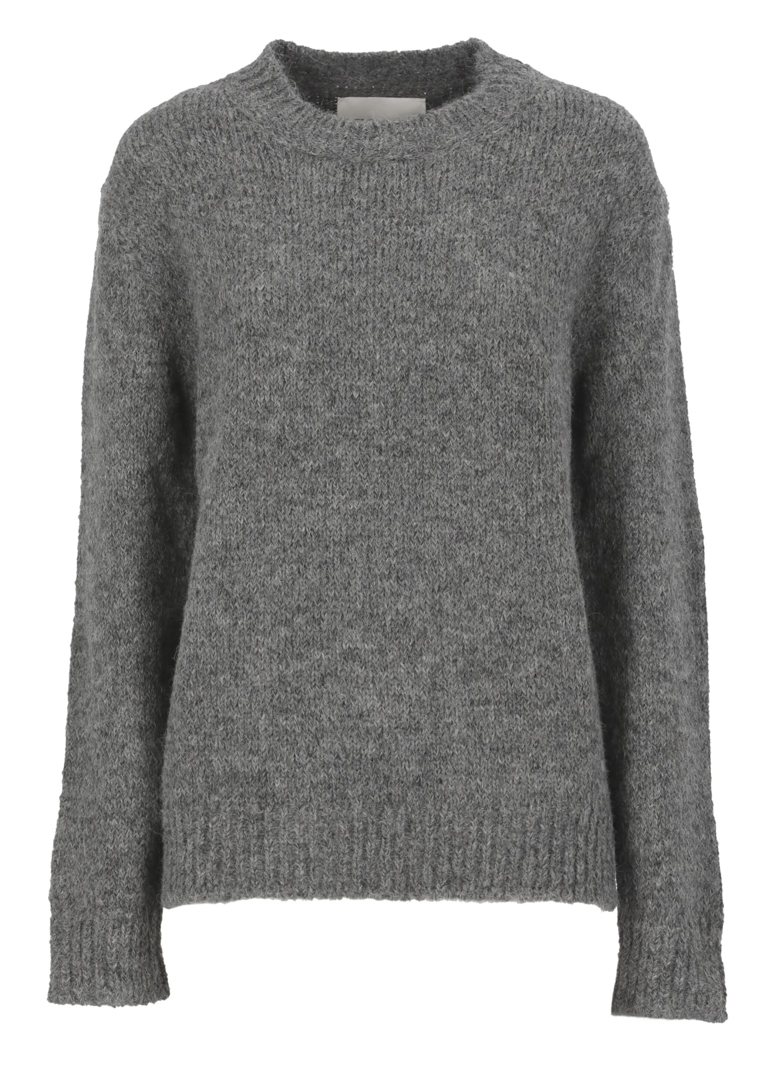 Shop Jil Sander Asphalt Sweater In Grey