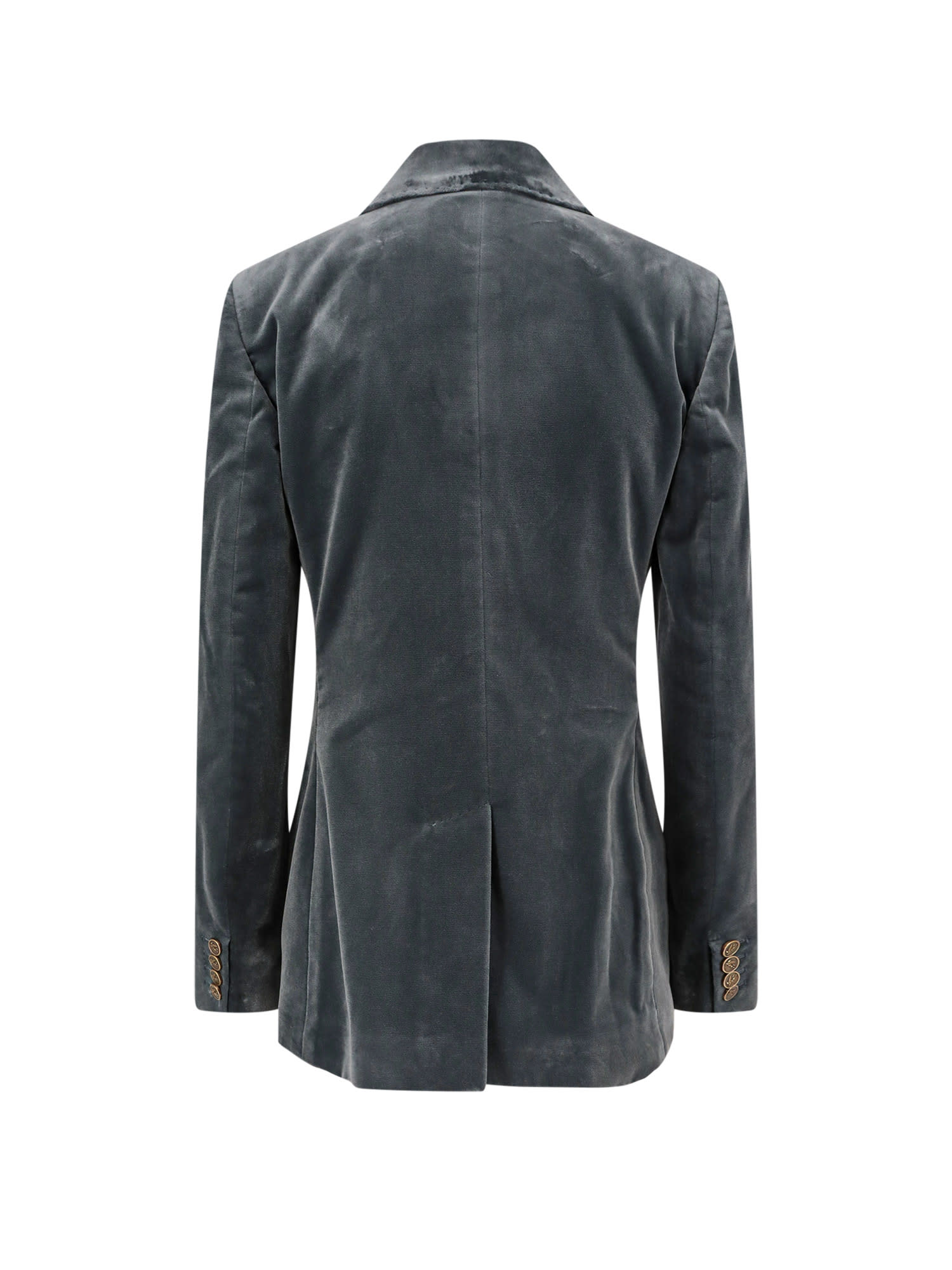 Shop Etro Blazer In Grigio Topo