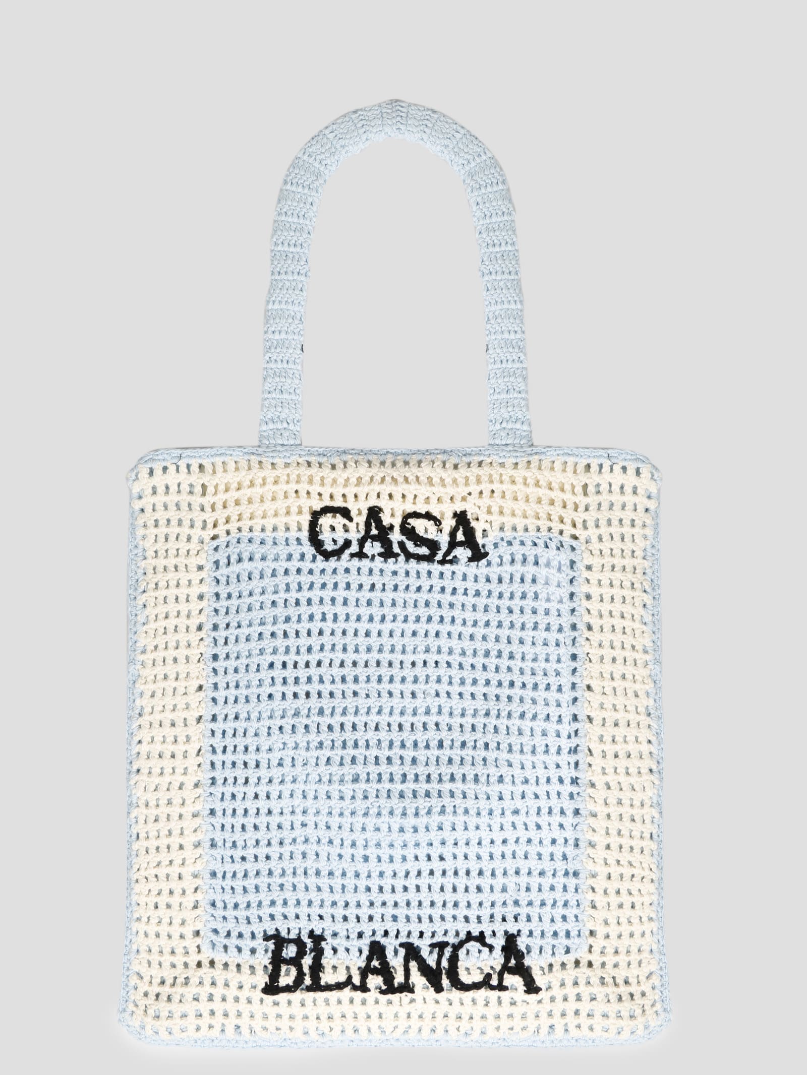 Casablanca Crochet Brand Bag