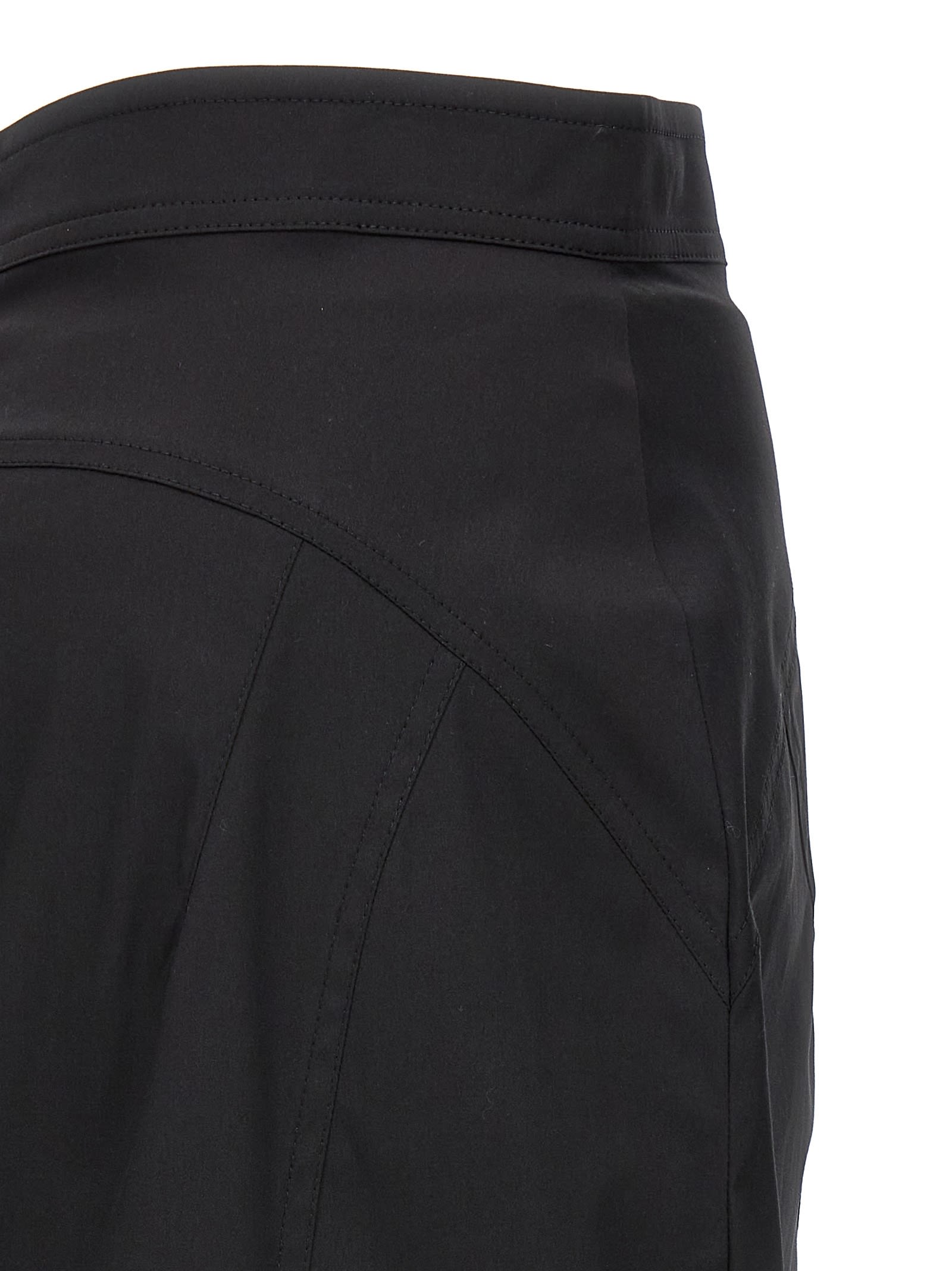 Shop N°21 Longuette Skirt In Black