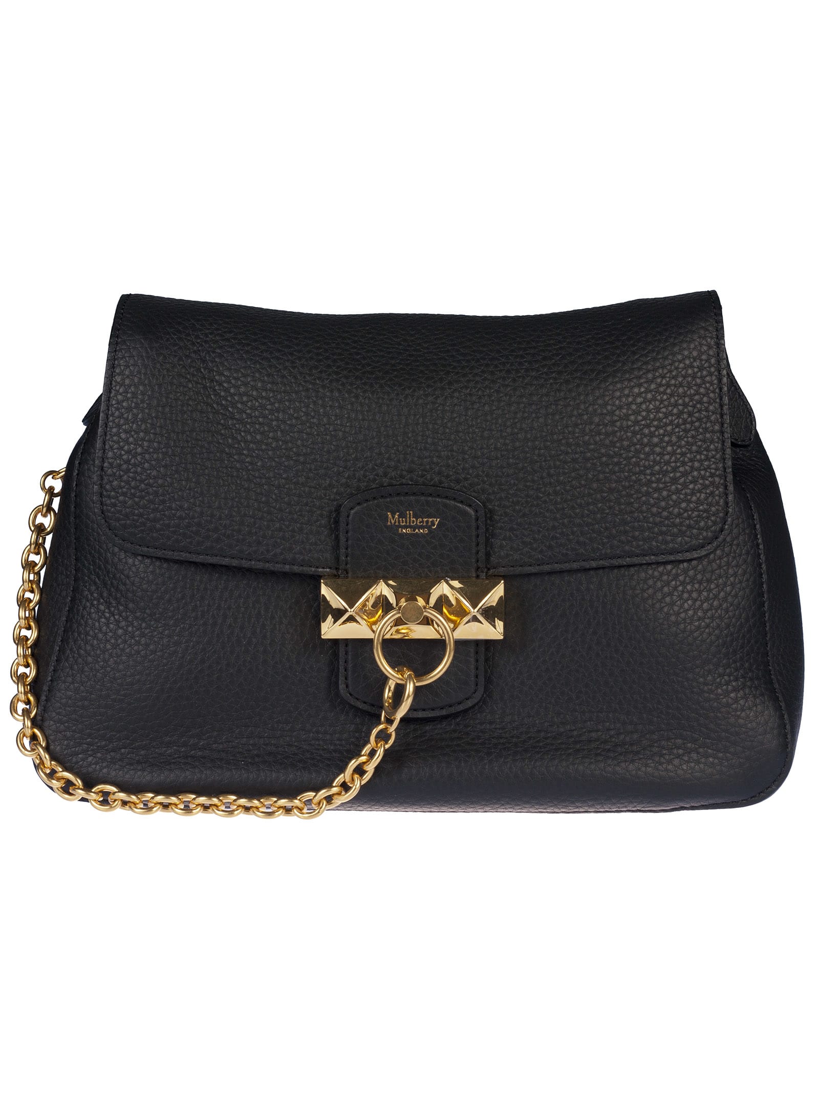 mulberry black shoulder bag