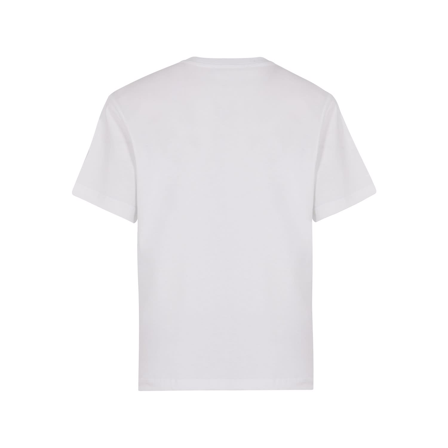 Shop Msgm T-shirt With Print In White