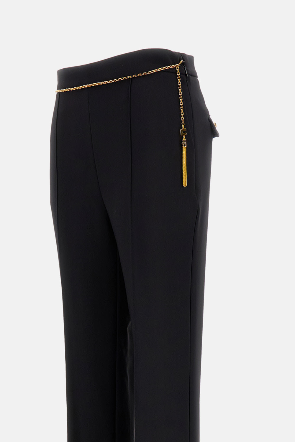 Elisabetta Franchi Trousers In Black