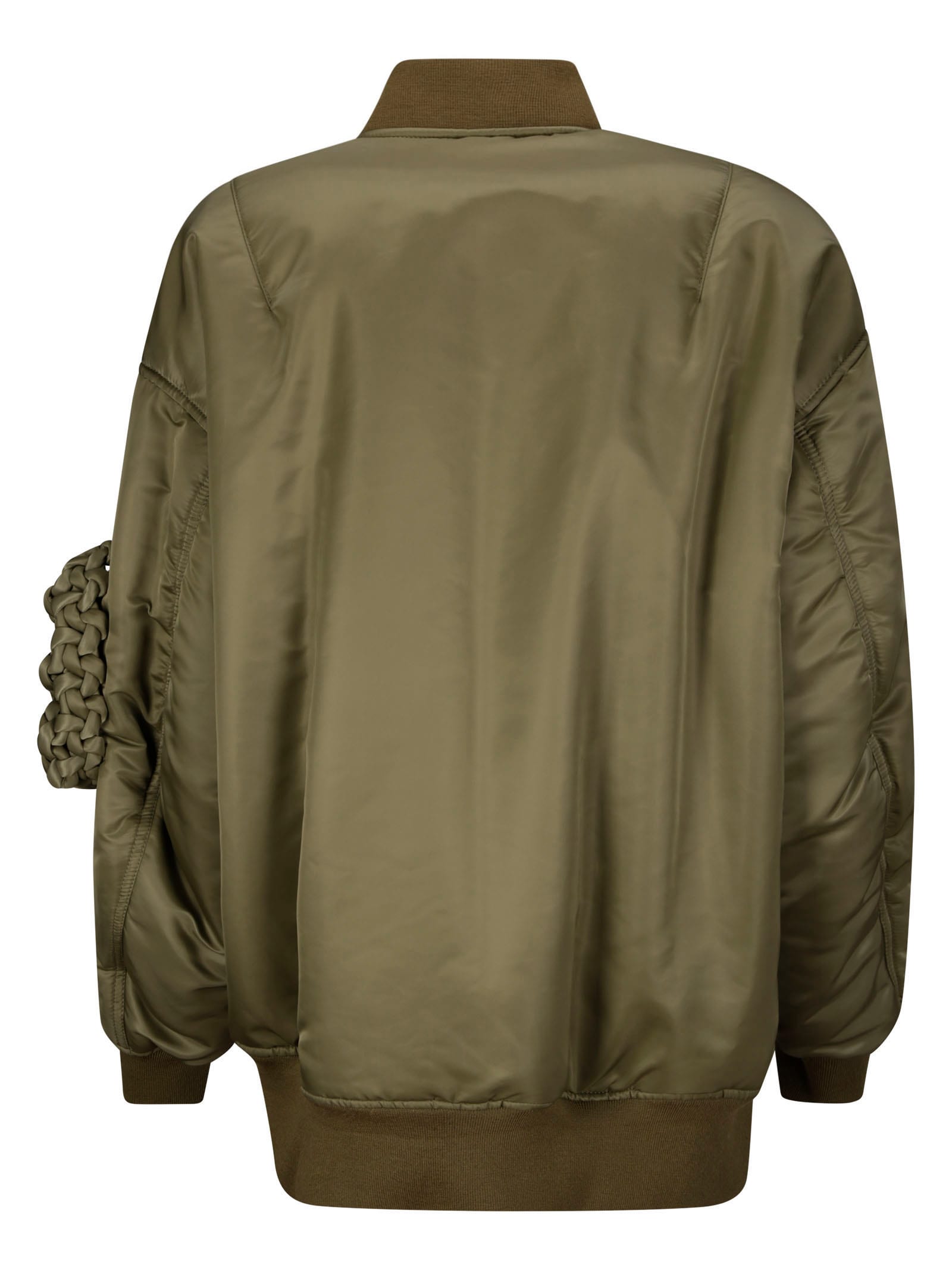 Shop Comme Des Garçons Ladies Jacket In Khaki