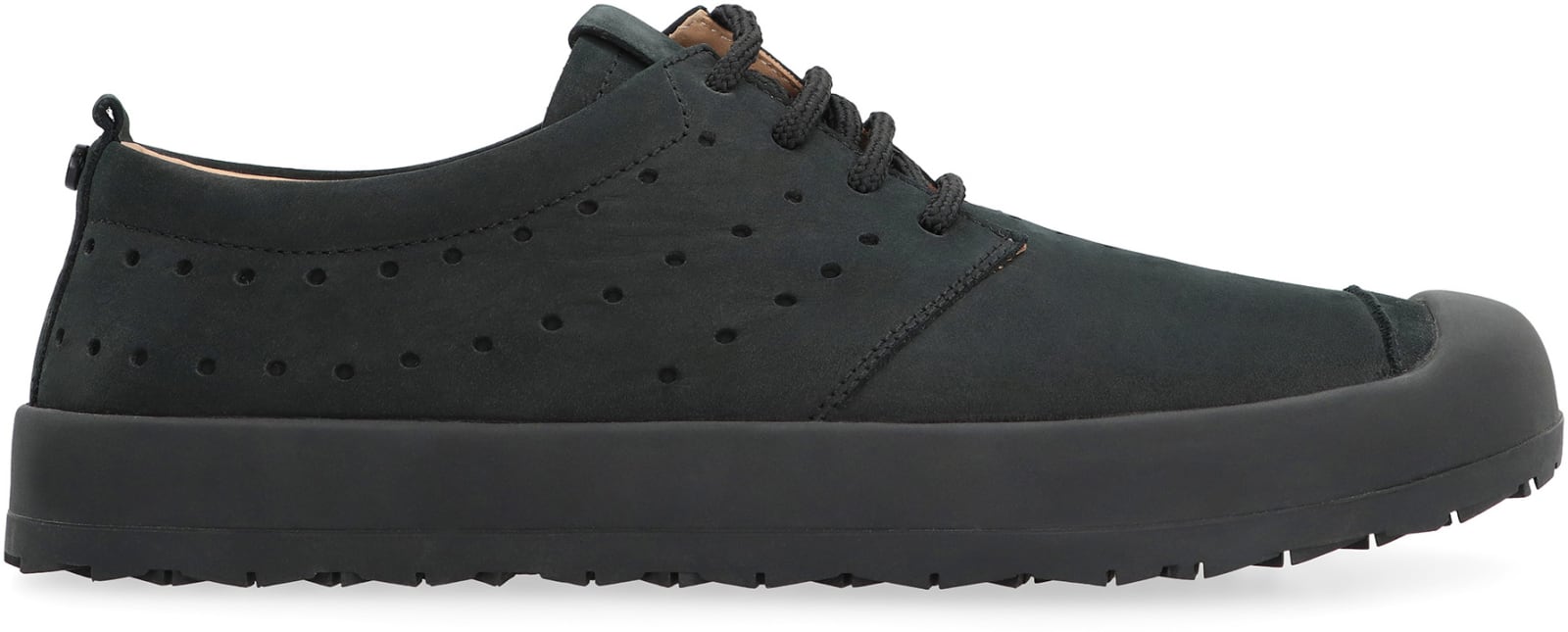 Volta Suede Low-top Sneakers In Black