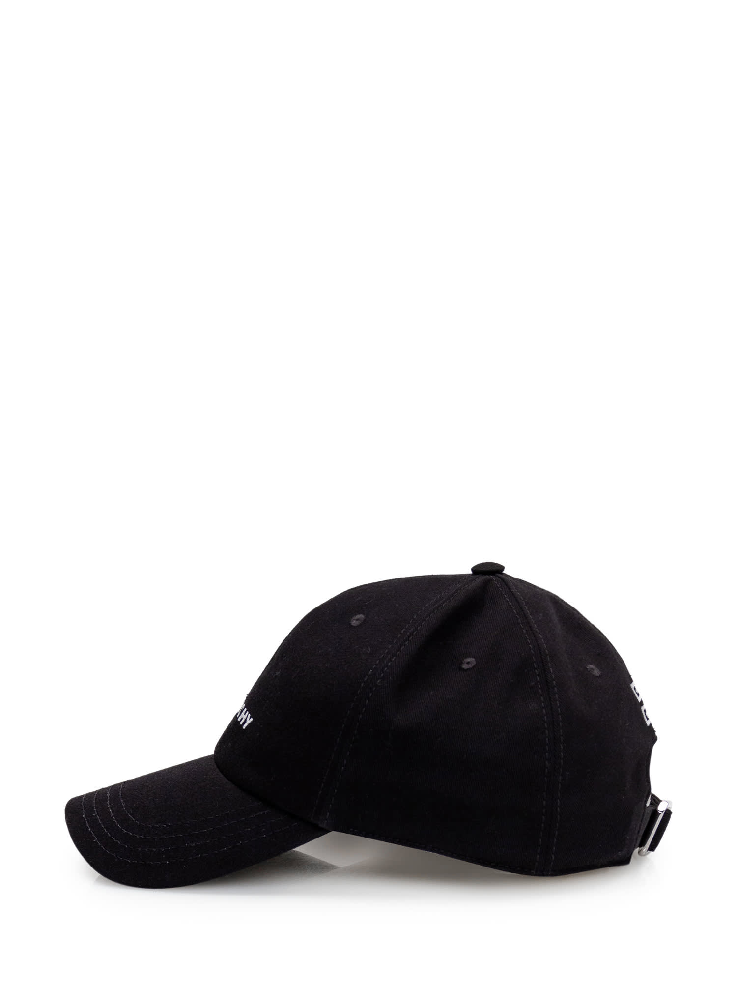 Givenchy Logo-embroidered Baseball Cap In Black