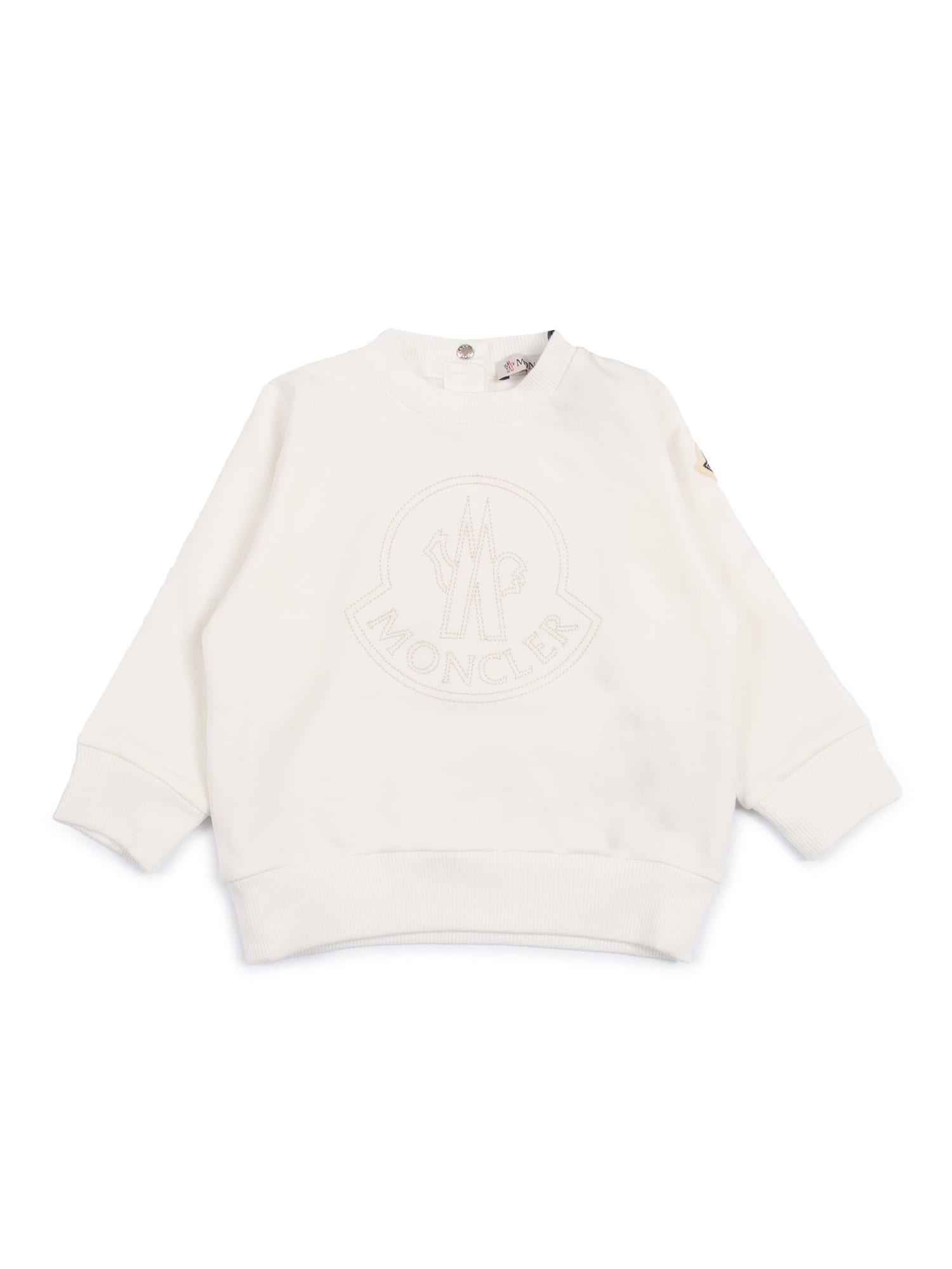 Moncler Sweatshirt In White