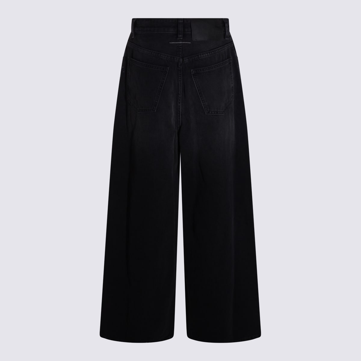 Mm6 Maison Margiela Jeans Blacks And Greys In Black