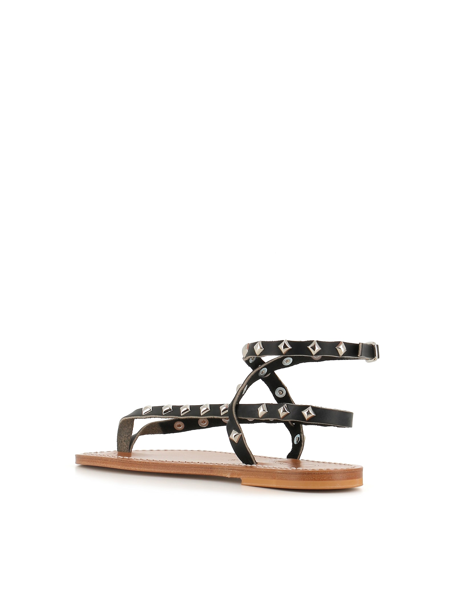 Kjacques K.jacques St.tropez Sandals Shoes In Black