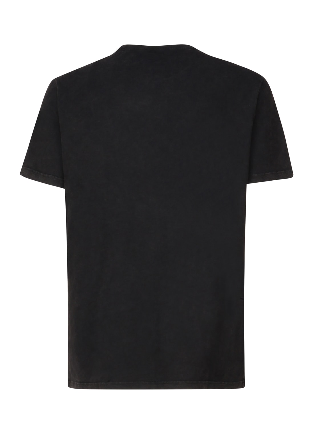 Shop Dondup Regular Jersey T-shirt In Black
